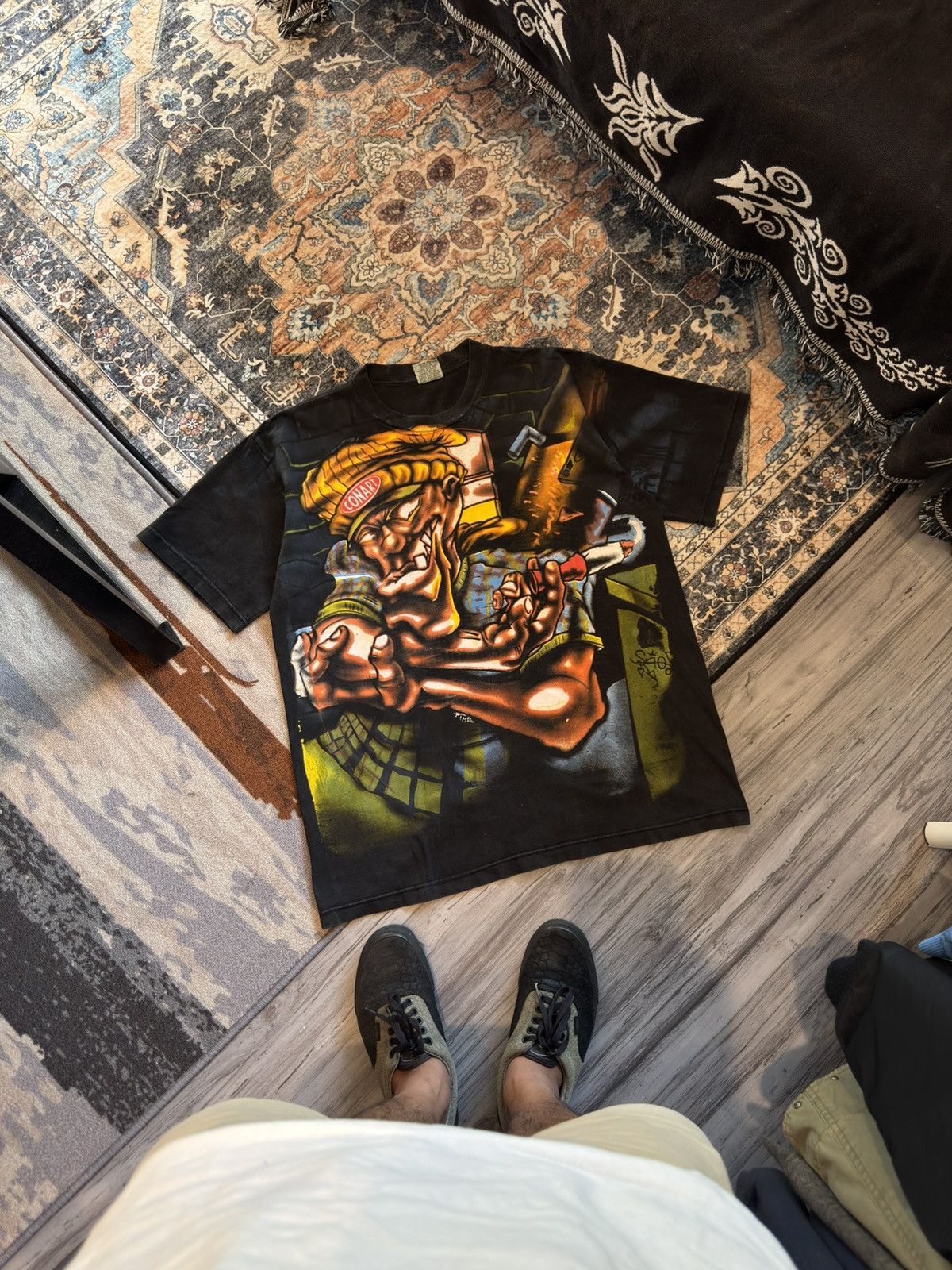 Other Vintage 90s Conart All Over Print Tshirt Size US XL / EU 56 / 4 - 10 Thumbnail
