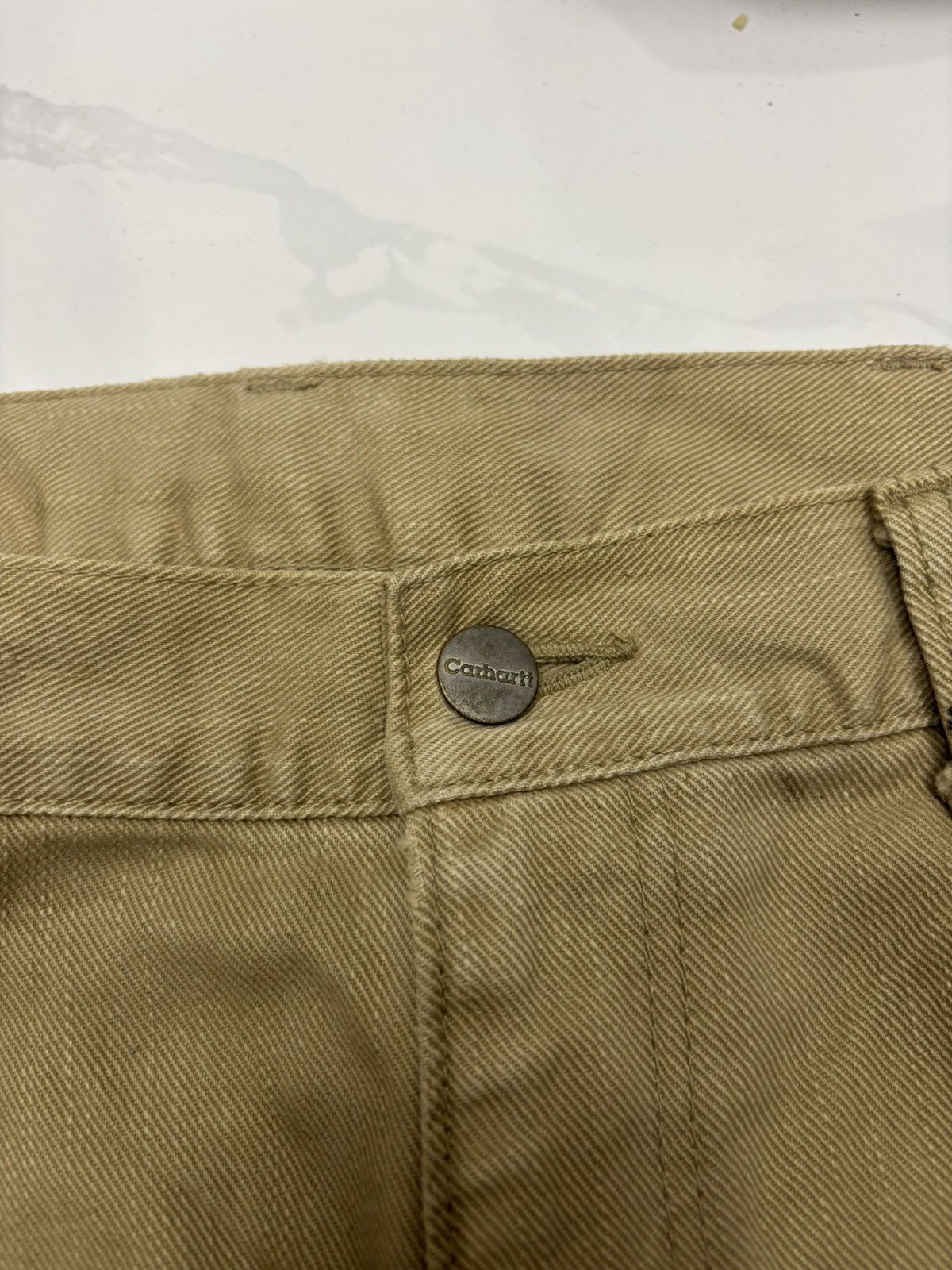 Carhartt 🔥Vintage Carhartt Brown Workwear Carpenter Pants Size US 33 - 10 Thumbnail
