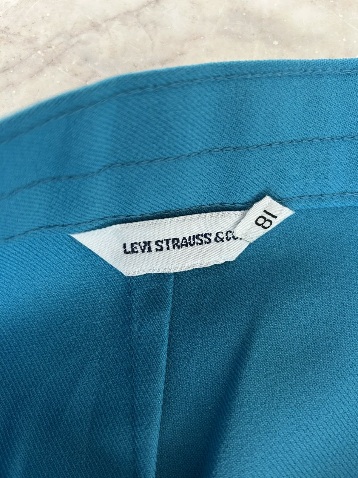 Levi's Levis Staprest Vintage Light Blue Japan Pants Size US 30 / EU 46 - 10 Thumbnail