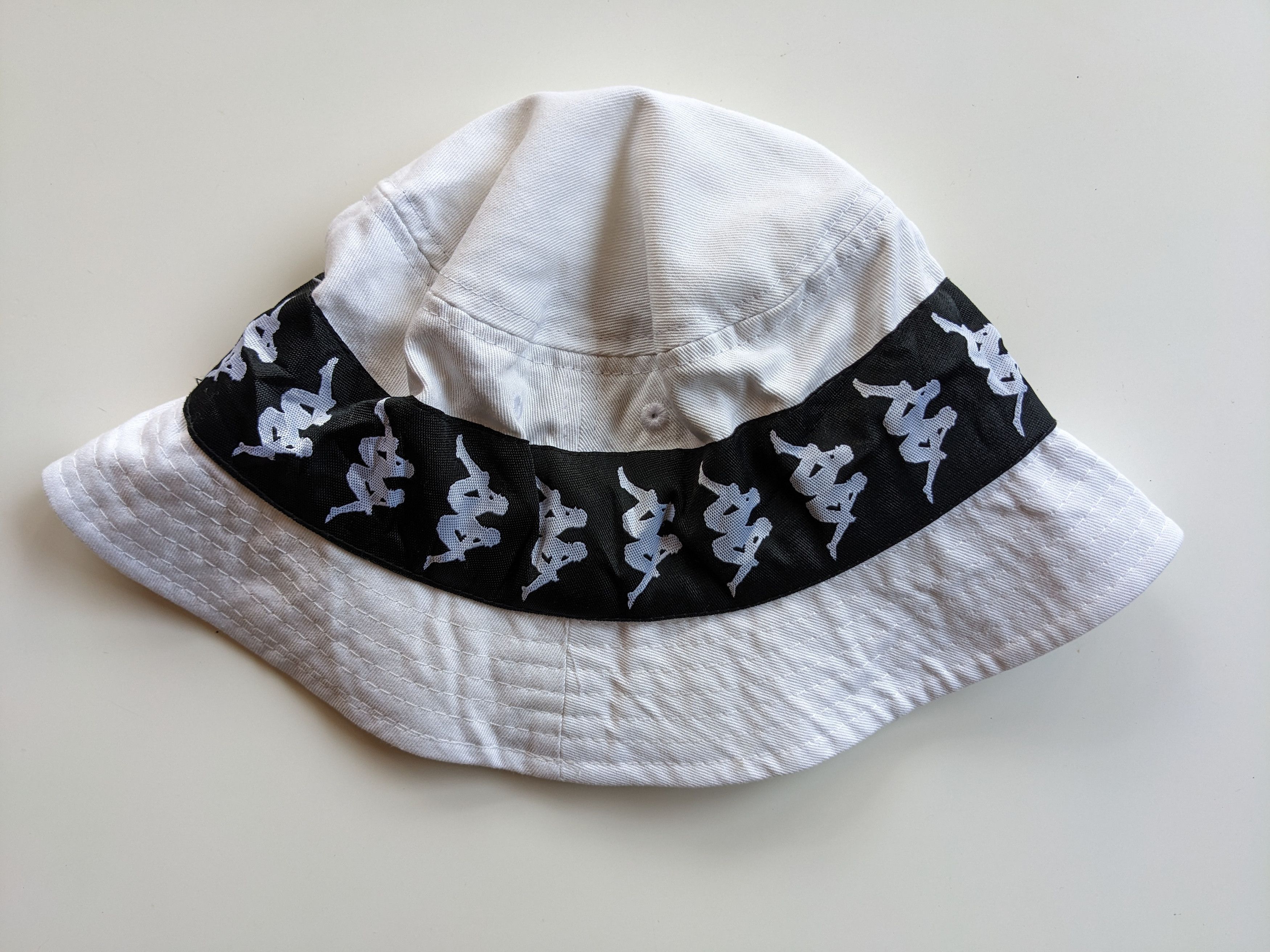 Kappa Kappa sidetape bucket hat holligan Size ONE SIZE - 1 Thumbnail