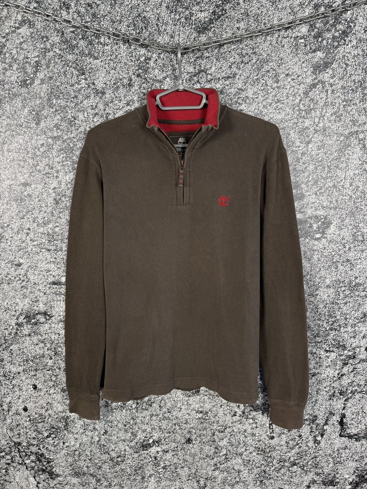 Timberland Timberland Vintage 1/4 Sweatshirt Pullover Streetwear Size S Size US S / EU 44-46 / 1 - 1 Thumbnail