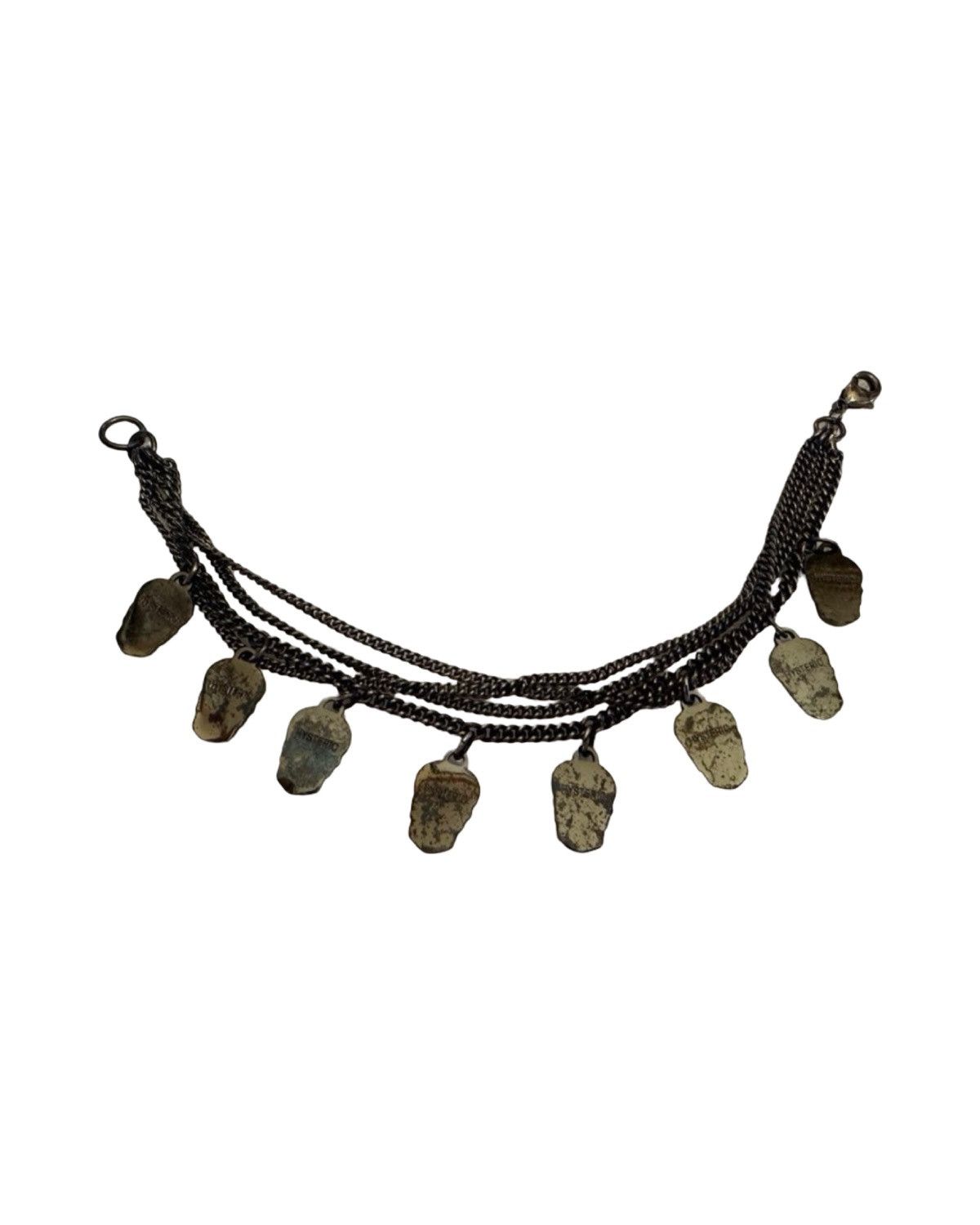 Hysteric Glamour Skull Ball Chain Layered Bracelet Size ONE SIZE - 3 Thumbnail
