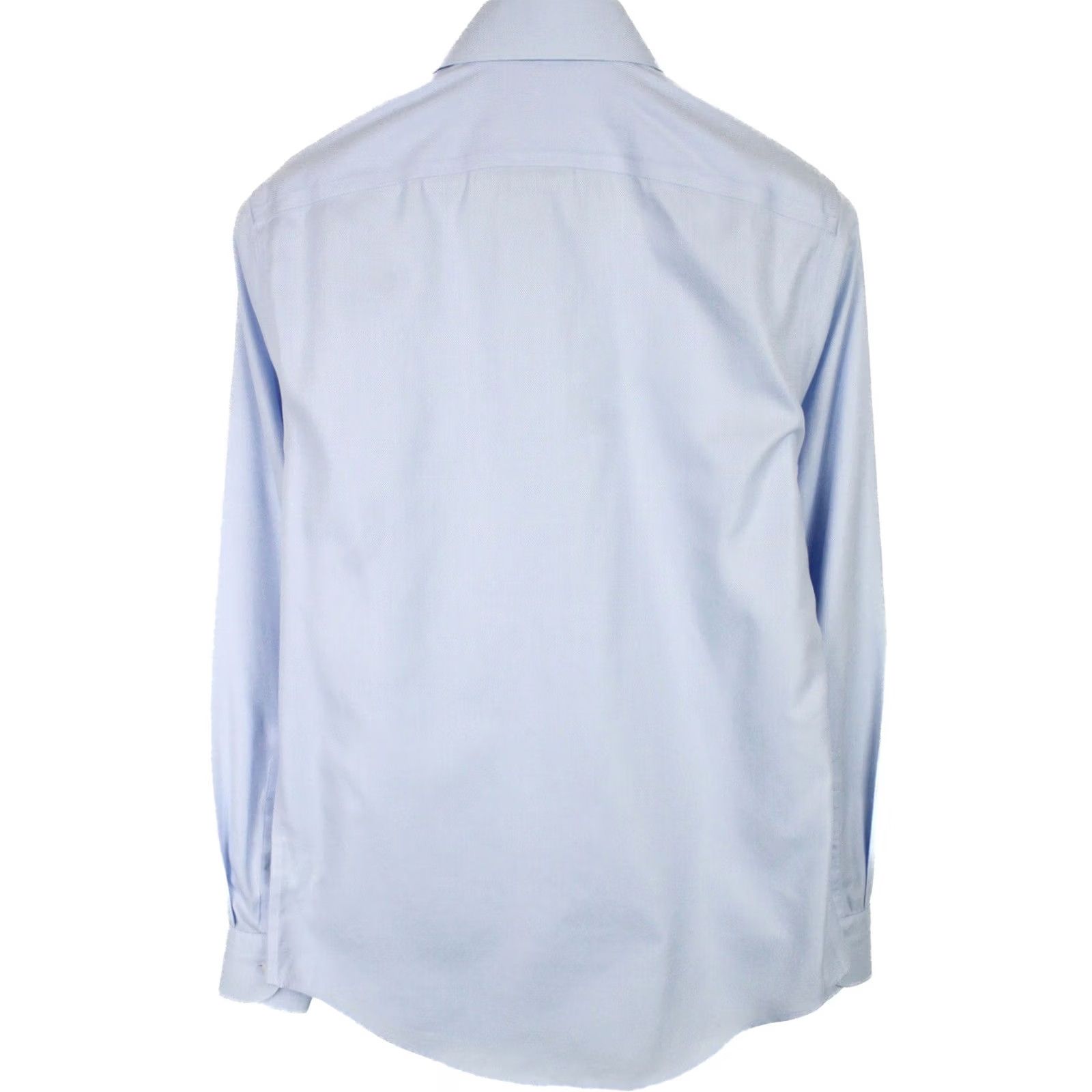Suitsupply Suitsupply Slim Fit Formal Shirt Blue 37 / 14 1/2 Cutaway Blue Shirt Men Slim Fit Dress Shirt Button-Up Commissioned by Suitsupply Size 36R - 2 Thumbnail
