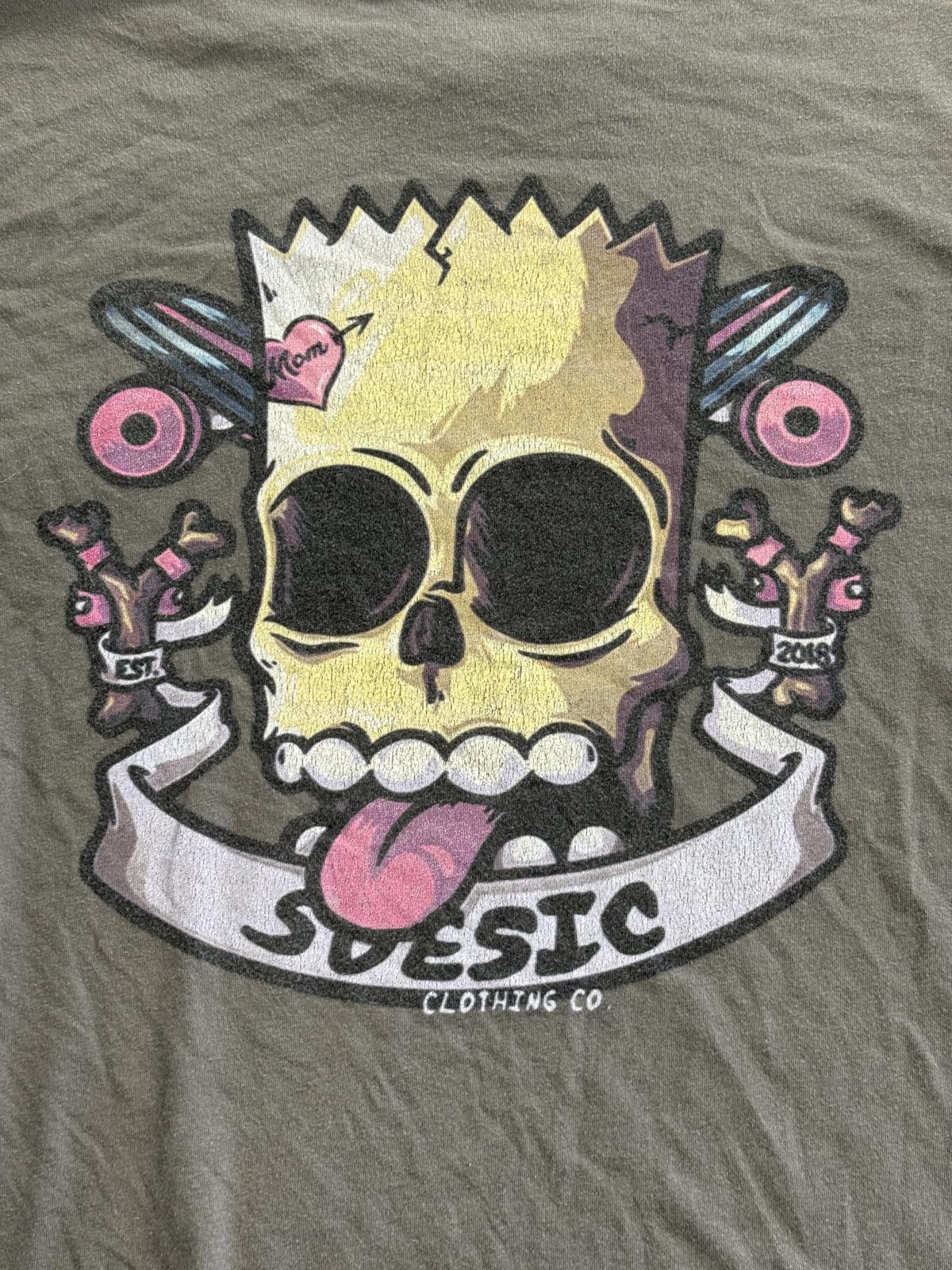 Other Bart Simpson Skull T-shirt Suesic Clothing The Simpsons -XL Size US XL / EU 56 / 4 - 4 Thumbnail