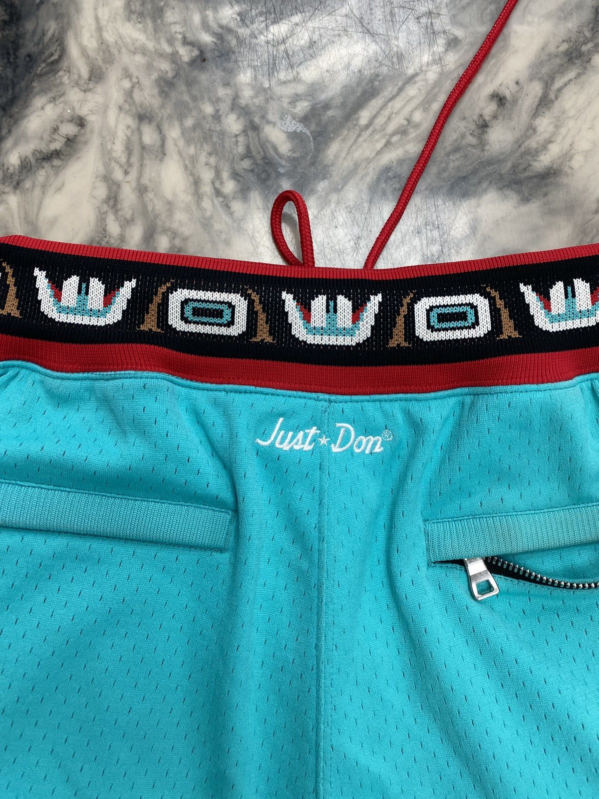 Just Don × Mitchell & Ness Just Don Vancouver grizzlies shorts small away authentic Size US 30 / EU 46 - 6 Thumbnail