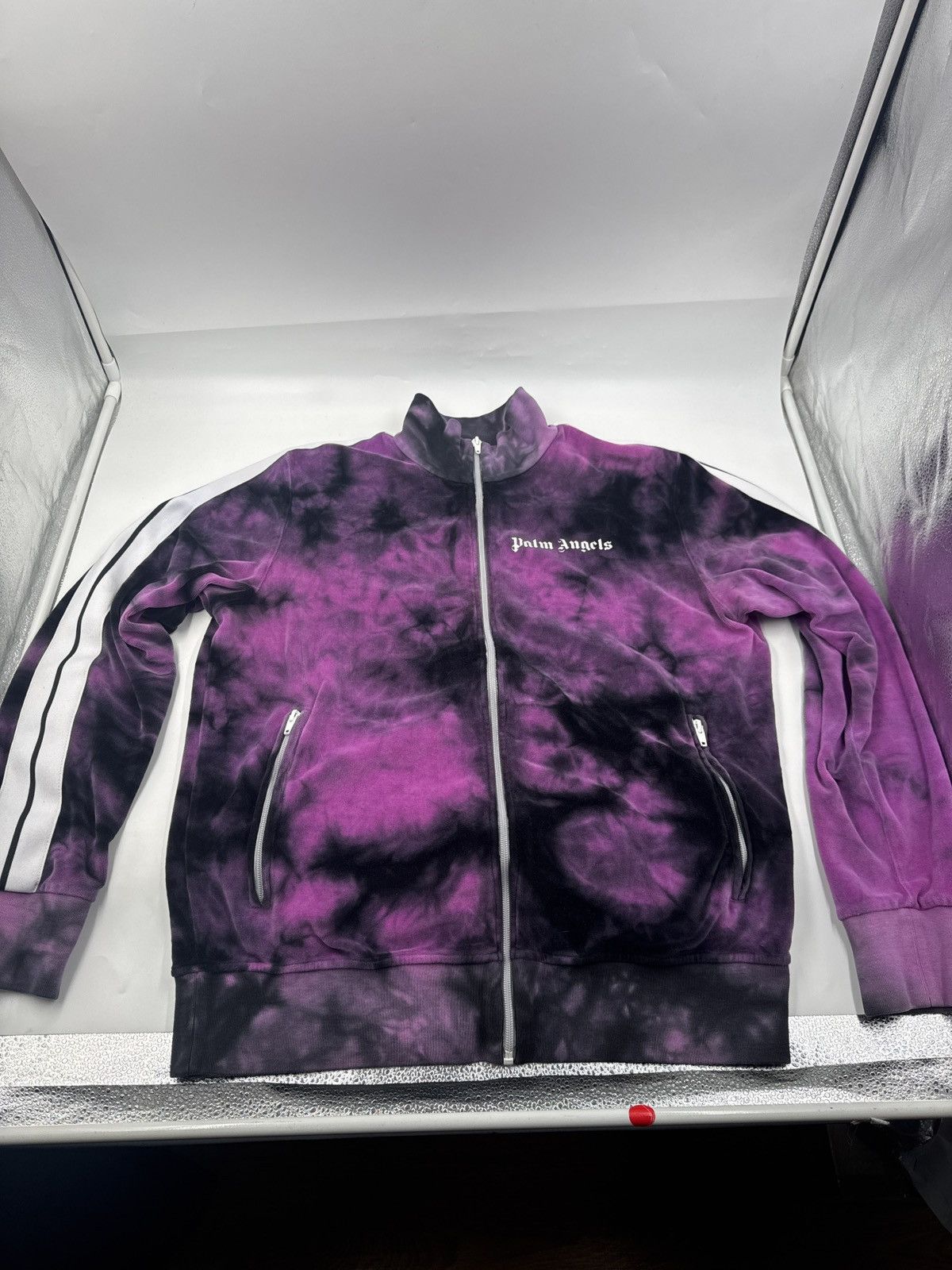 Palm Angels Tie Dye Chenille Tracksuit Jacket