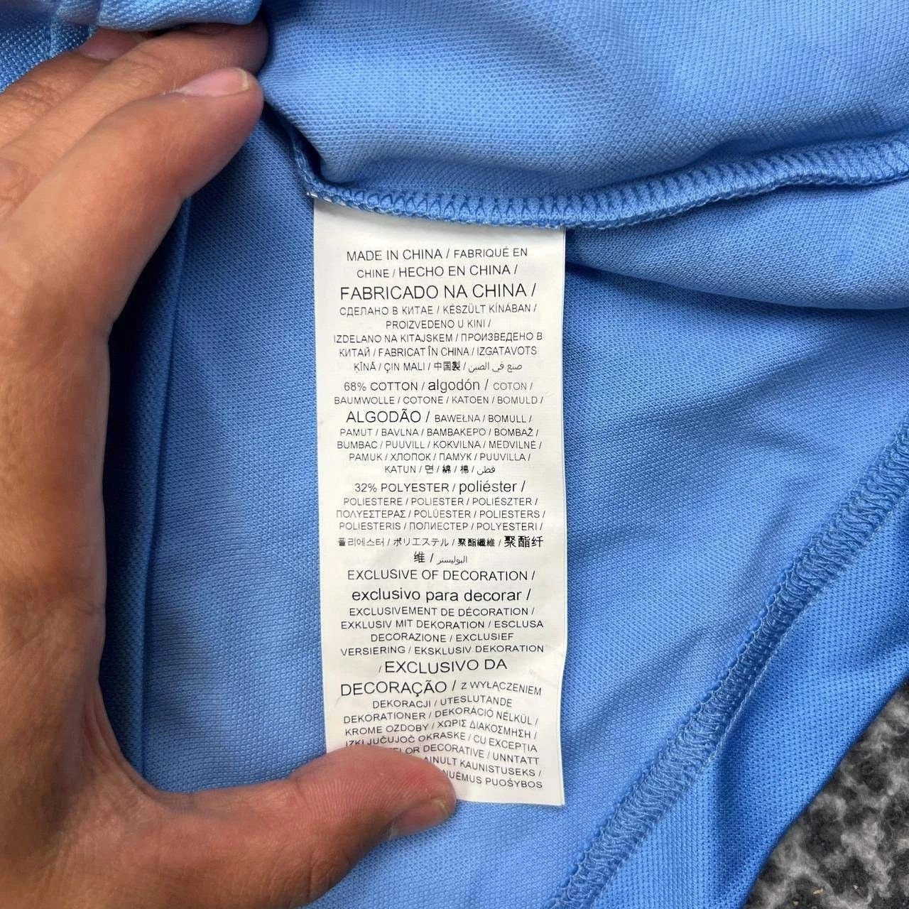 Other New York City FC Shirt Men Blue Short Sleeve Crew Neck New L Size US L / EU 52-54 / 3 - 6 Thumbnail
