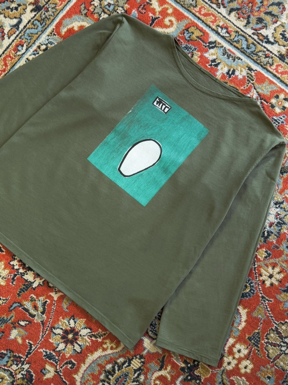 agnes b. Agnes B Emil Halmos Artist Boxy Fit Bowie Long Sleeve Tee Size US M / EU 48-50 / 2 - 8 Thumbnail