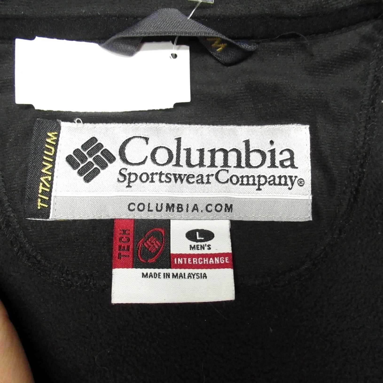 Vintage Columbia Titanium Jacket Men L Blue Softshell Interchange Full Zip Rain Wind Size US L / EU 52-54 / 3 - 6 Thumbnail