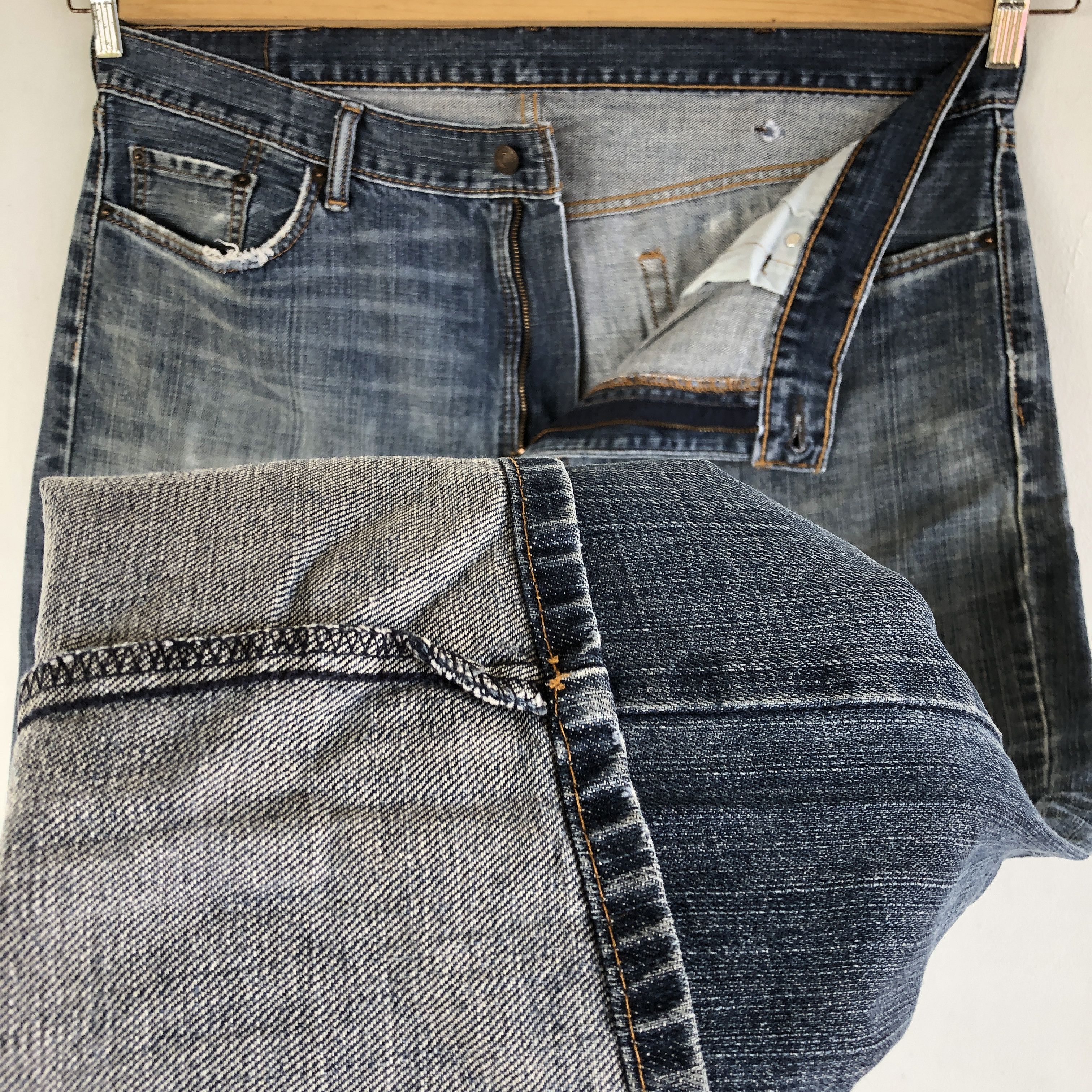 Levi's Vintage Levis Baggy Distressed Jeans Levi's 559 Faded Denim Size US 40 / EU 56 - 9 Thumbnail