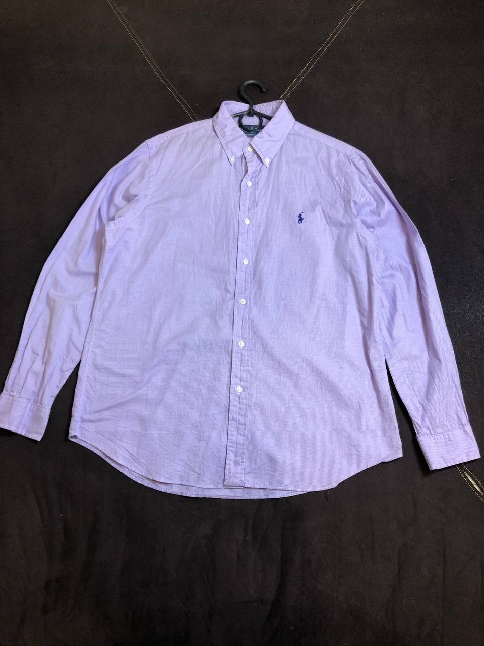 Polo Ralph Lauren Polo Ralph Lauren lilac long-sleeve button-down shirt Size US XL / EU 56 / 4 - 1 Thumbnail