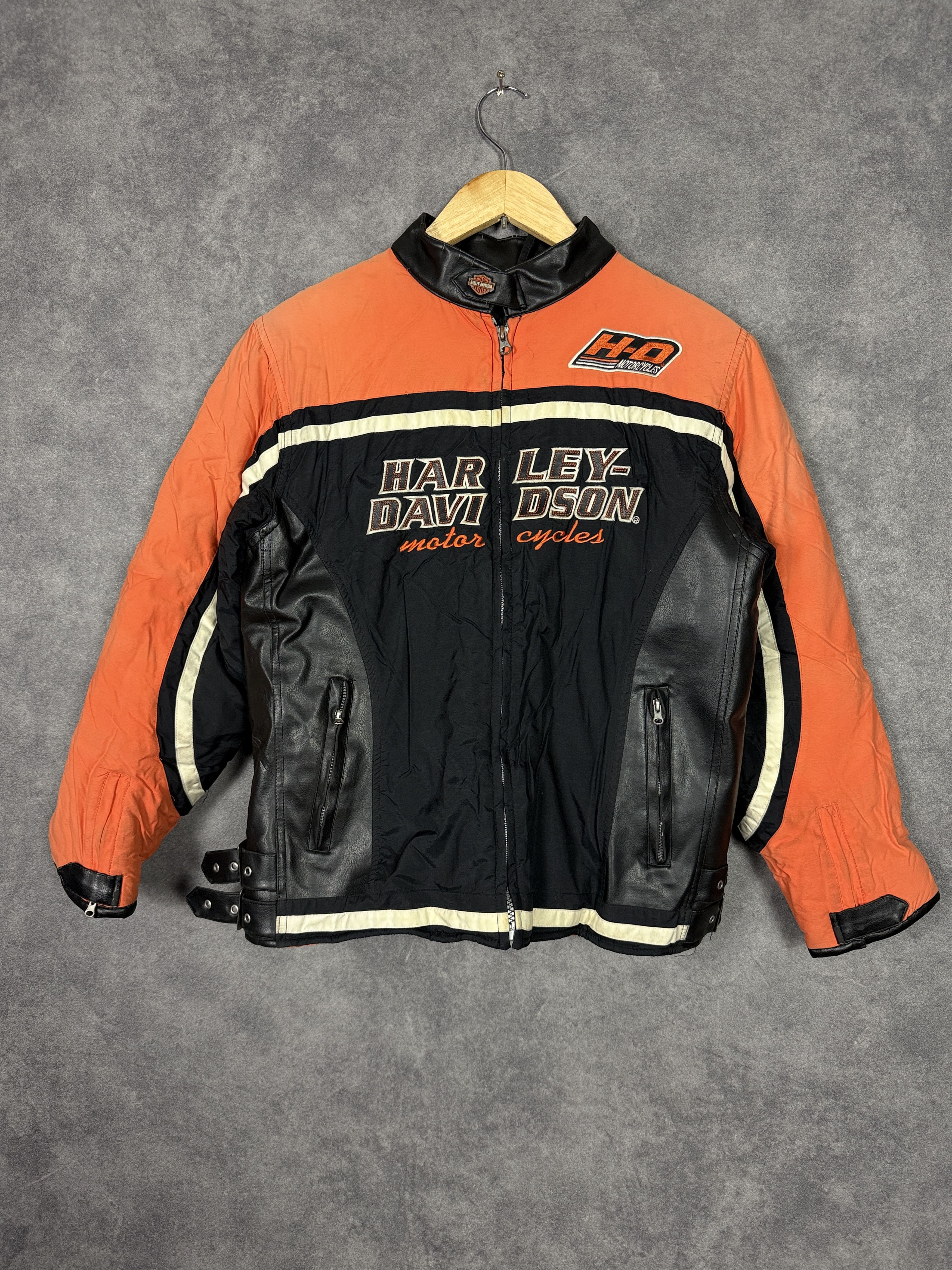 Harley Davidson Harley Davidson Motorcycles leather insulated big logo Size L / US 10 / IT 46 - 1 Thumbnail