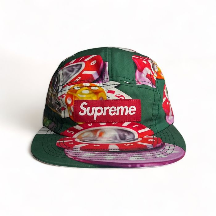 Supreme Supreme FW18 Casino Camp Cap Green Grailed