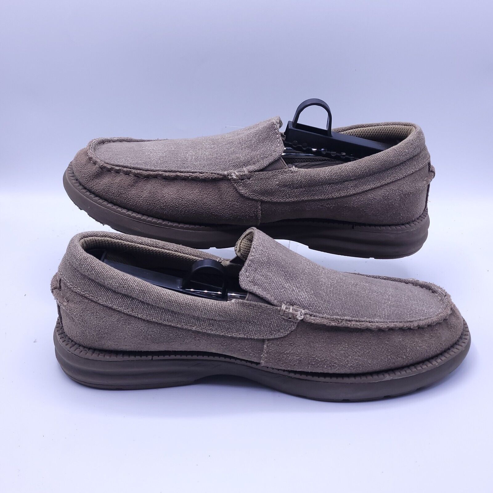 SKECHERS Skechers Relaxed Fit Memory Foam Shoe Men Size 9 64312 Beige Size US 9 / EU 42 - 5 Thumbnail