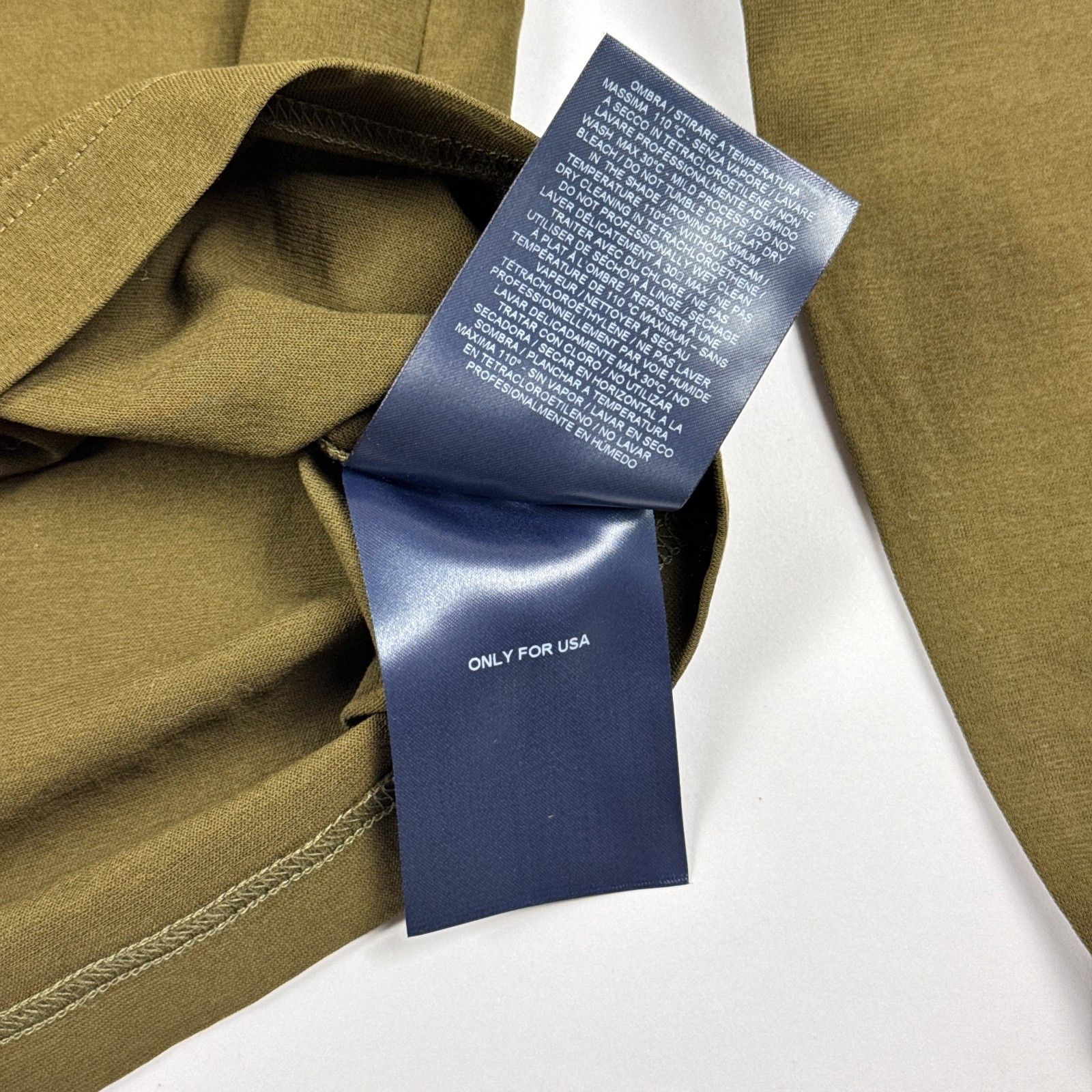 Herno Herno Olive Green Cotton Jersey Long Sleeve Shirt 54 XL Size US XL / EU 56 / 4 - 5 Thumbnail
