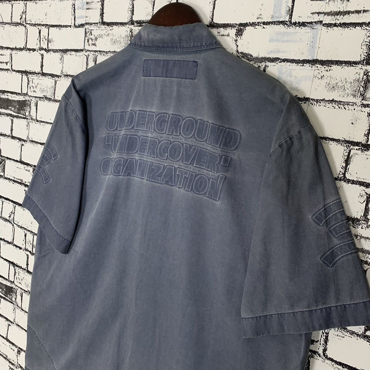 Jun Takahashi Undercover Jun Takahashi Button Up Shirt Short Sleeve Size US M / EU 48-50 / 2 - 10 Thumbnail