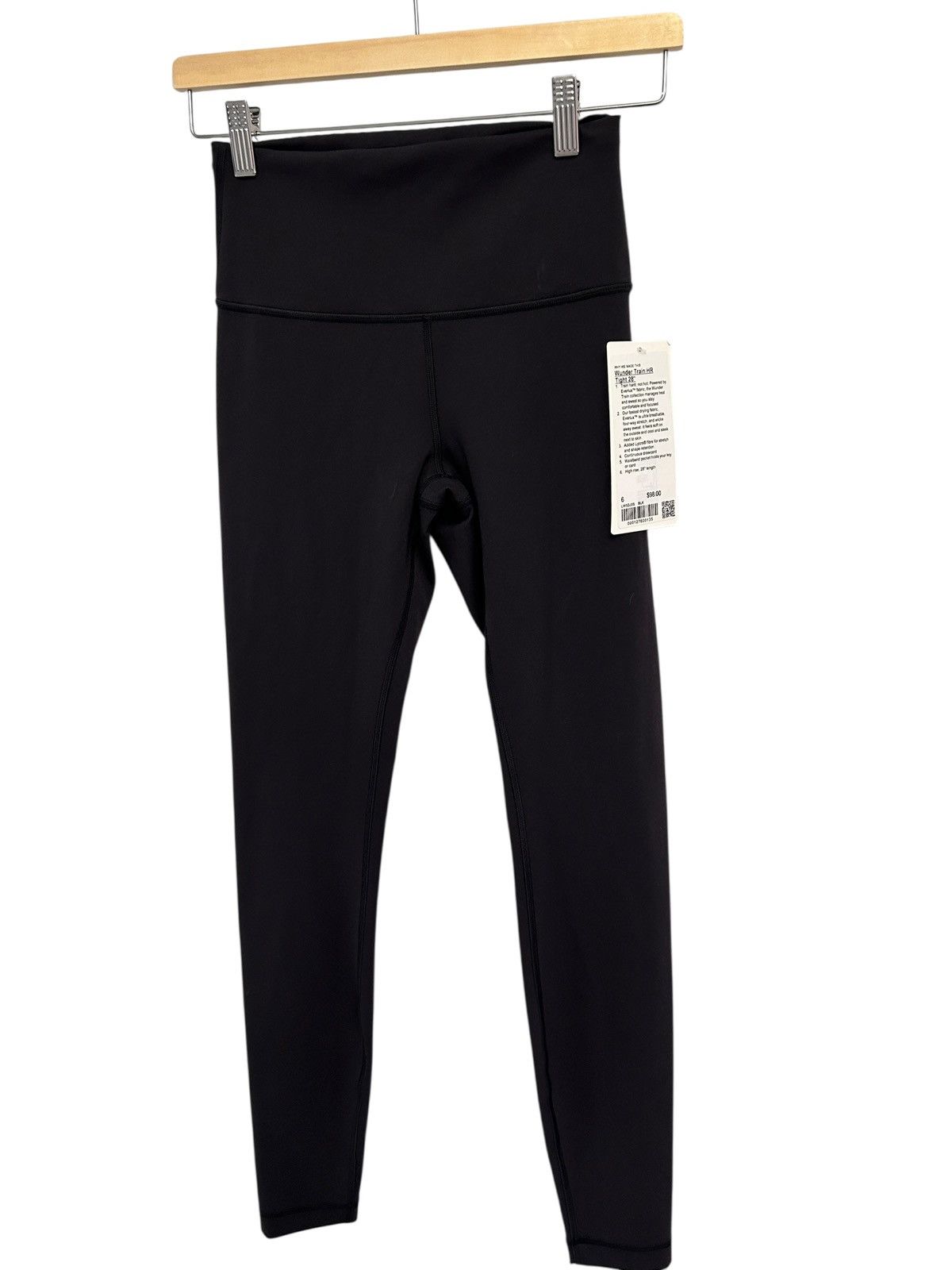 Lululemon Lululemon Wunder Train Tights/leggings Black Size 6 28" Size 28" / US 6 / IT 42 - 4 Thumbnail