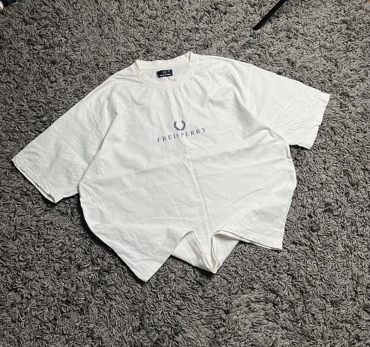 Fred Perry Y2K Fred Perry Big Laurel Wreath White Tee Size US XXL / EU 58 / 5 - 1 Thumbnail