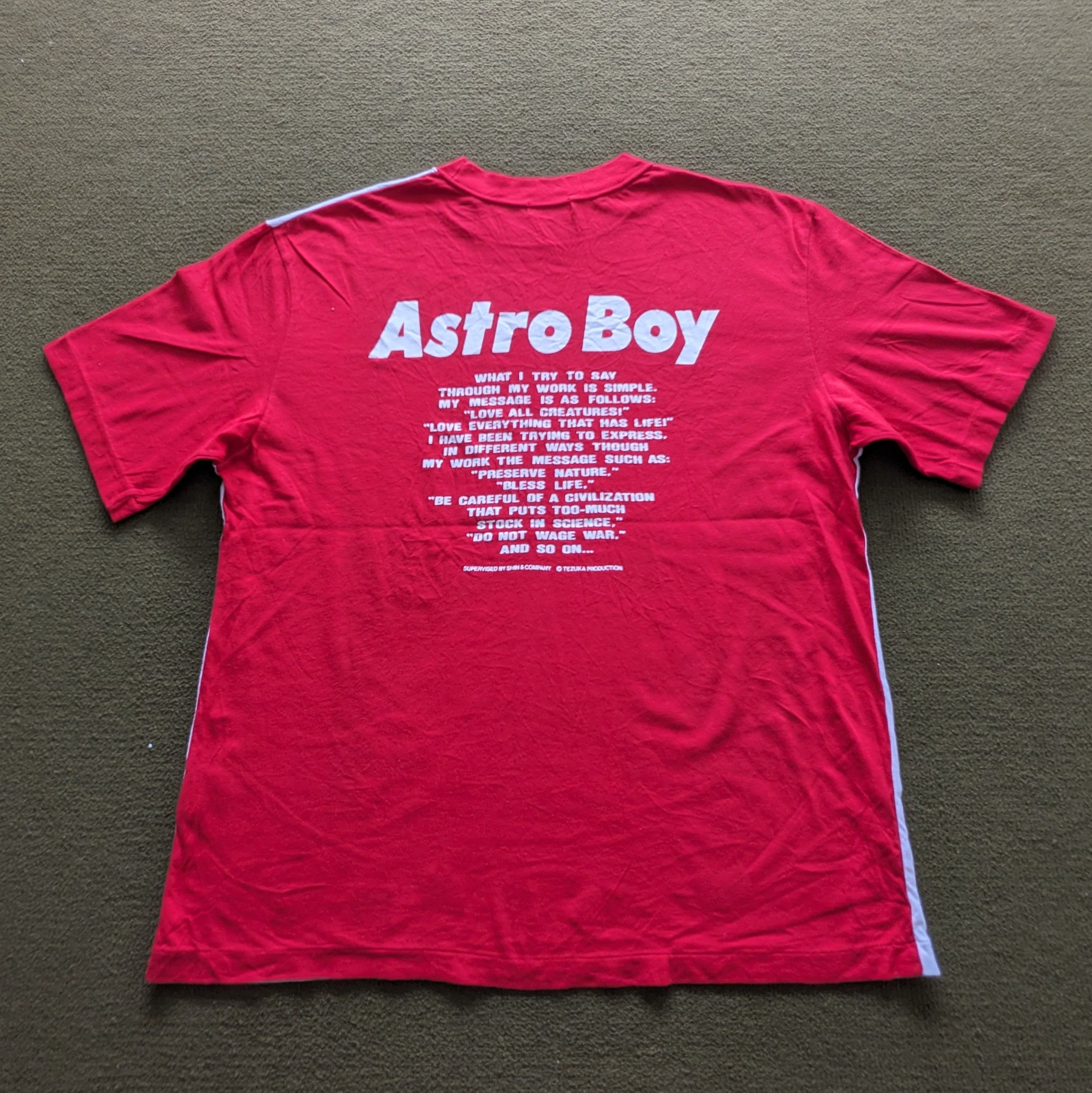 Vintage Vintage ASTRO BOY Japanese Anime T-shirt Size US L / EU 52-54 / 3 - 3 Thumbnail