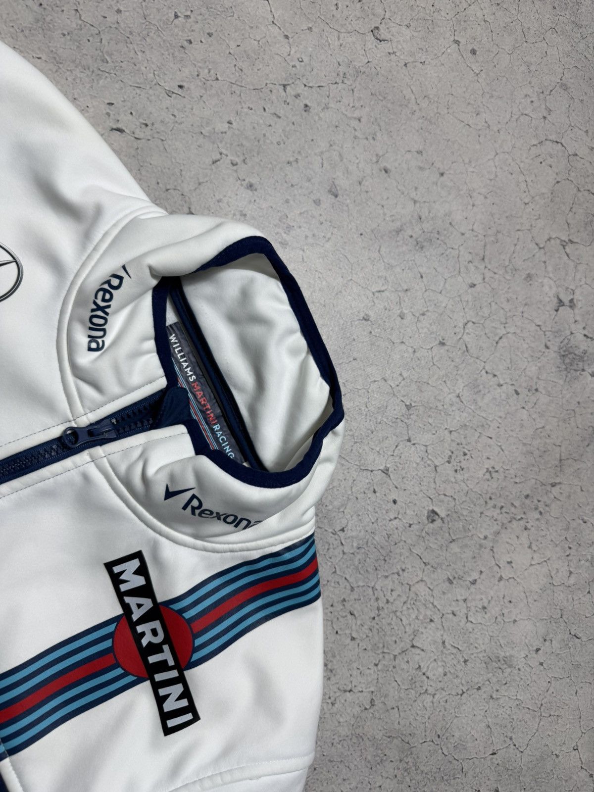 Hackett Hackett London Full Zip Racing Mercedes AMG Soft Shel Jacket Size US L / EU 52-54 / 3 - 7 Thumbnail