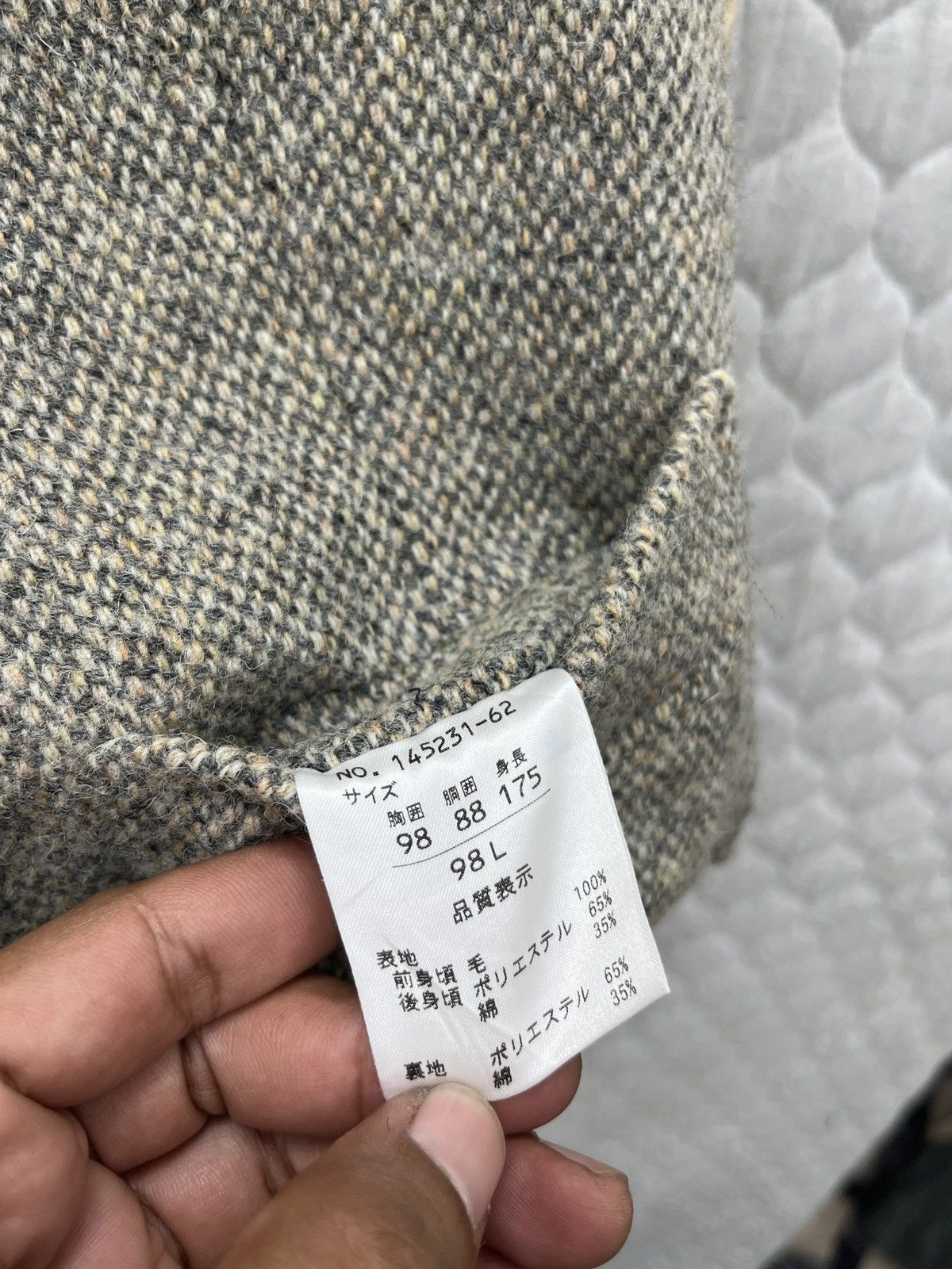 Harris Tweed × Oxxford Clothes 🔥🔥🔥STEALS OXFORD CLASSIC X HARRIS TWEED VEST Size M / US 6-8 / IT 42-44 - 9 Thumbnail