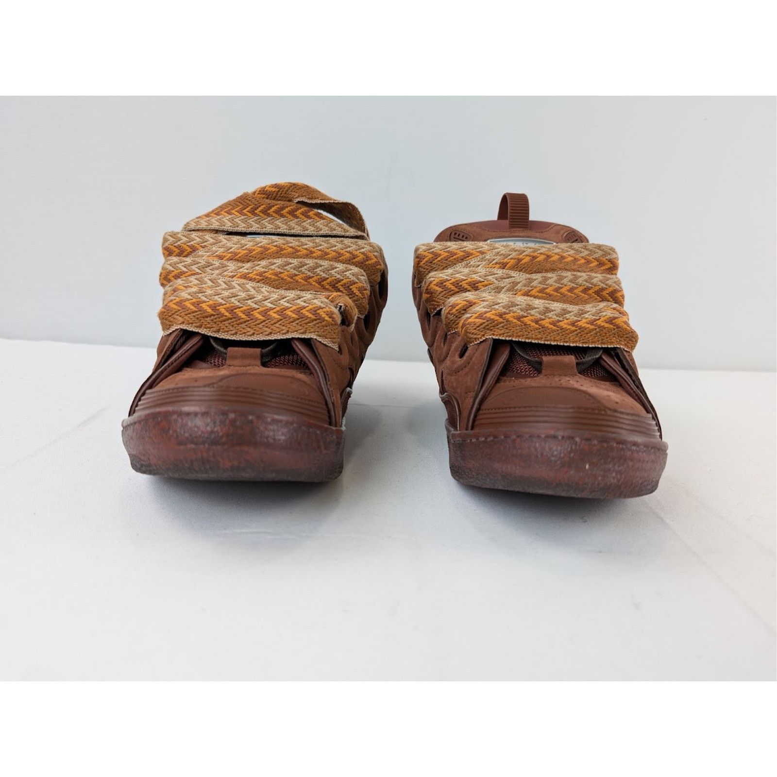 Lanvin o1rshd1 Curb Sneakers in Dark Brown Size US 11 / EU 44 - 9 Thumbnail
