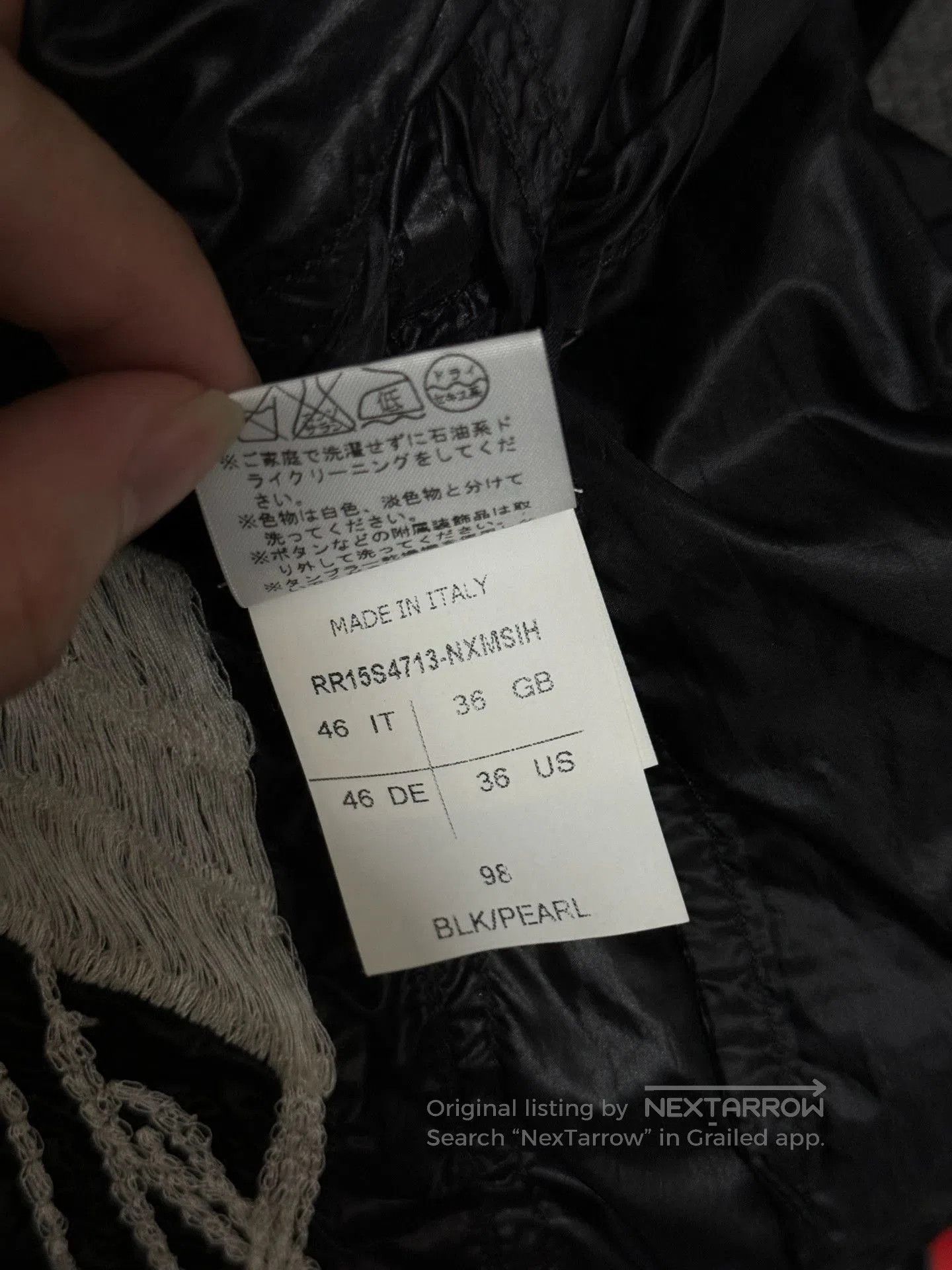 Rick Owens rick owens embroidered windbreaker coat. Size US M / EU 48-50 / 2 - 8 Thumbnail
