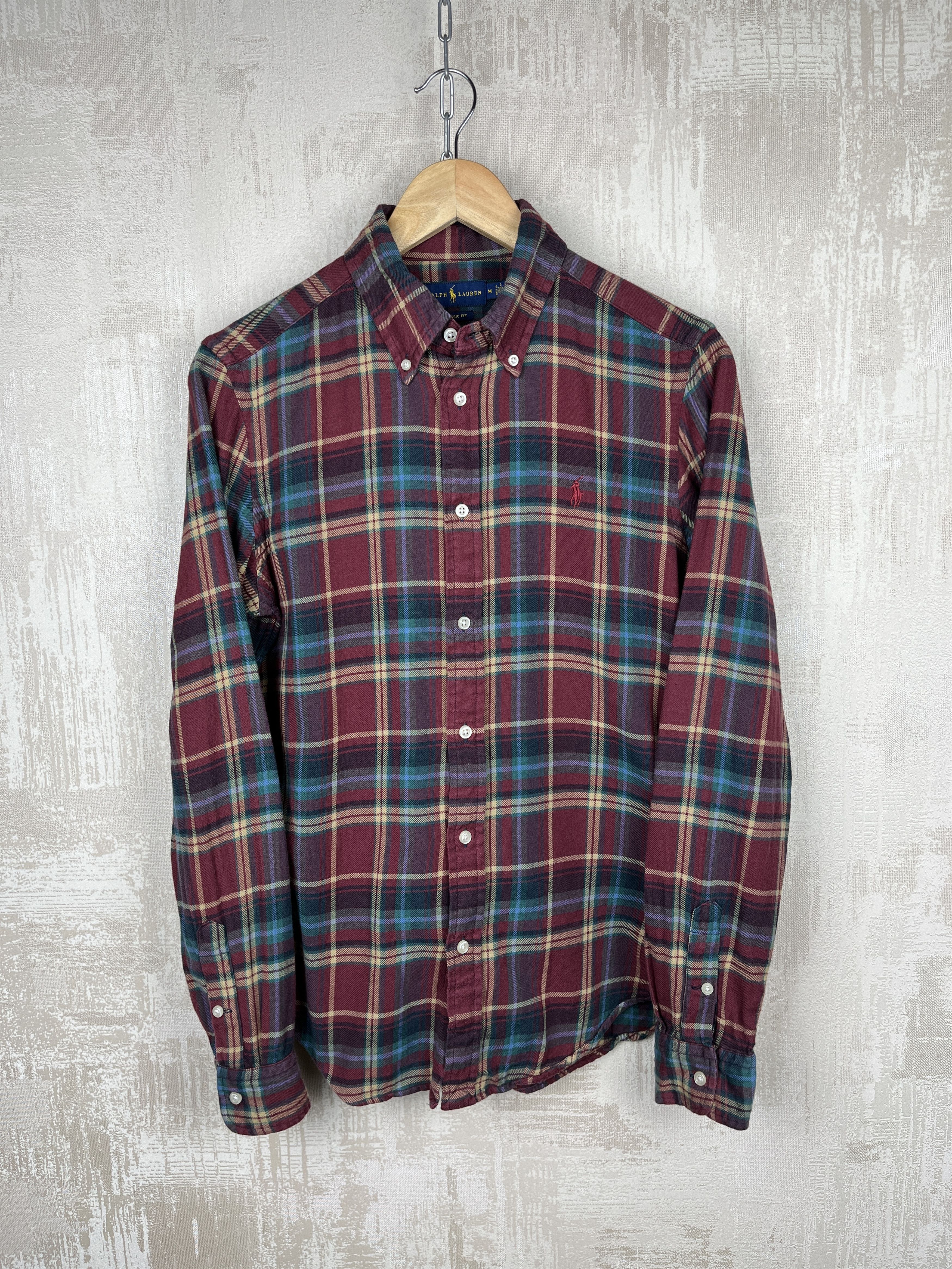 Ralph Lauren Ralph Lauren Check Plaid Flannel Long Sleeve Shirt Size S-M Size US M / EU 48-50 / 2 - 10 Thumbnail