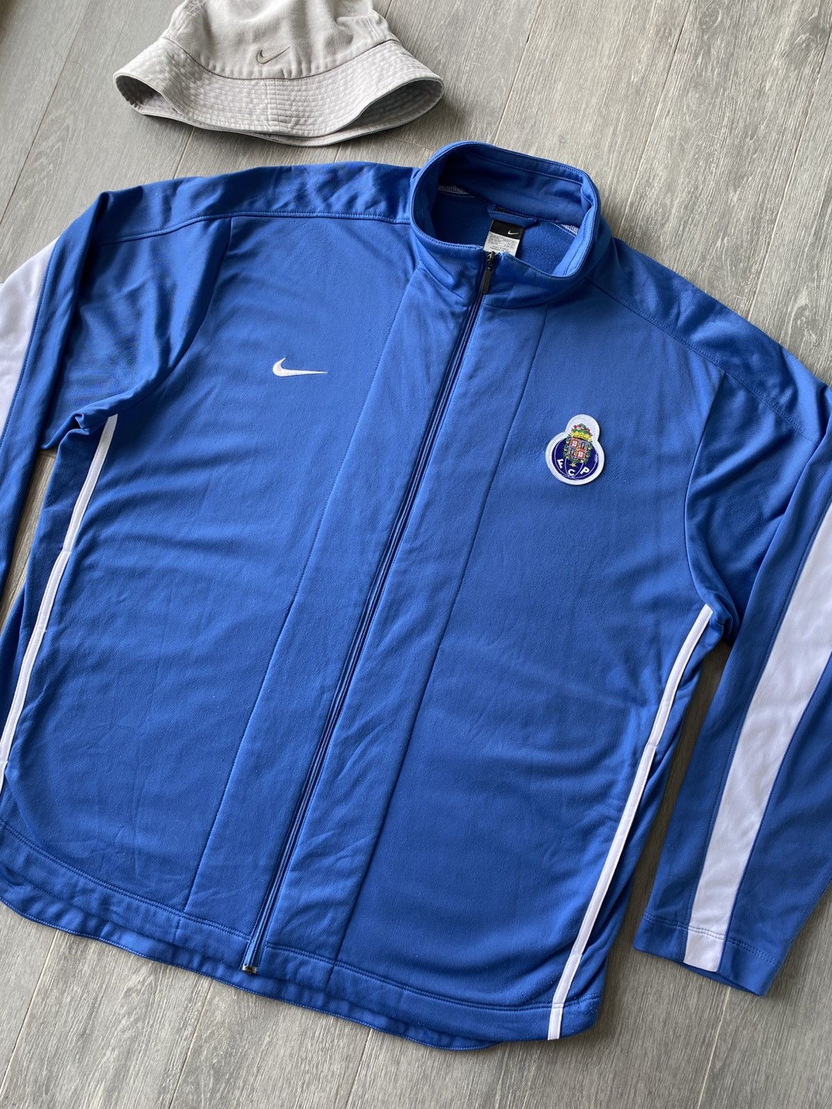 Nike × Vintage Vintage 00’s Nike FC Porto Track Jacket Size US XL / EU 56 / 4 - 3 Thumbnail