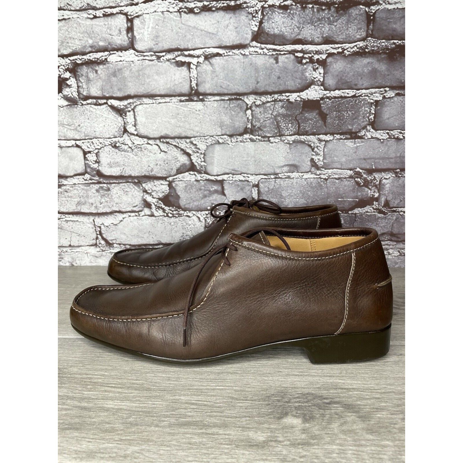 J.M. Weston J.M. WESTON Brown Leather 629 CHUKKA Dress Shoes Men’s Sz 10 Size US 11 / EU 44 - 1 Thumbnail