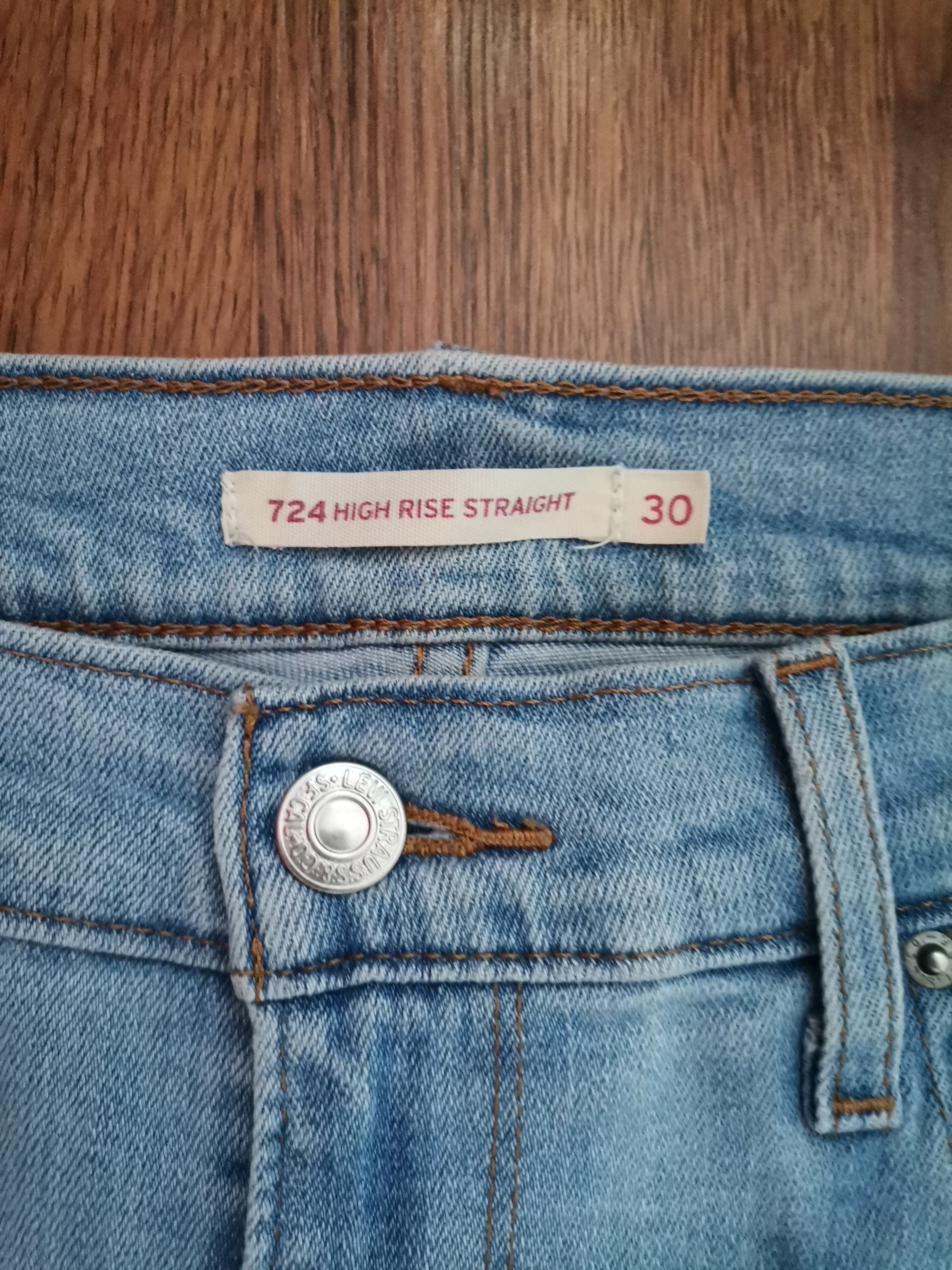 Levi's Levi's Women's 724 Distressed Jeans Size 30" / US 8 / IT 44 - 2 Thumbnail