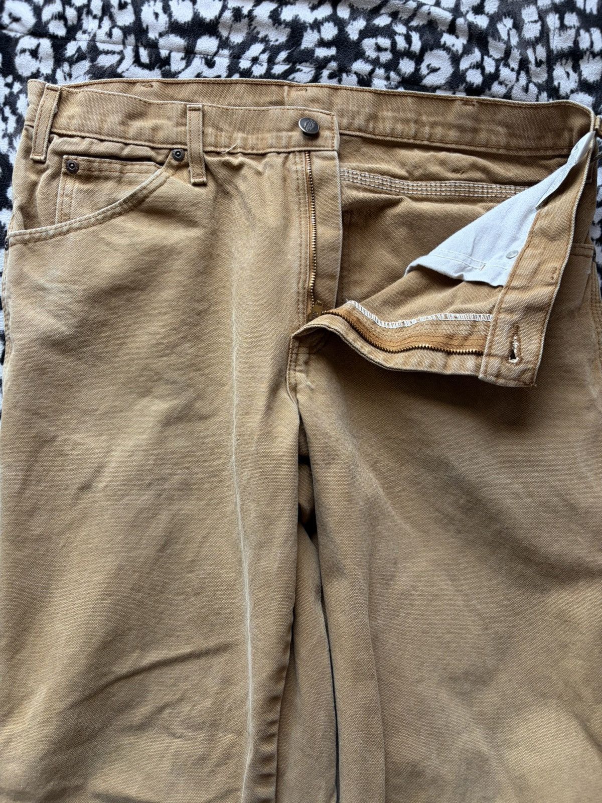 Dickies Distressed tan Dickies carpenter work pants Size US 32 / EU 48 - 5 Thumbnail