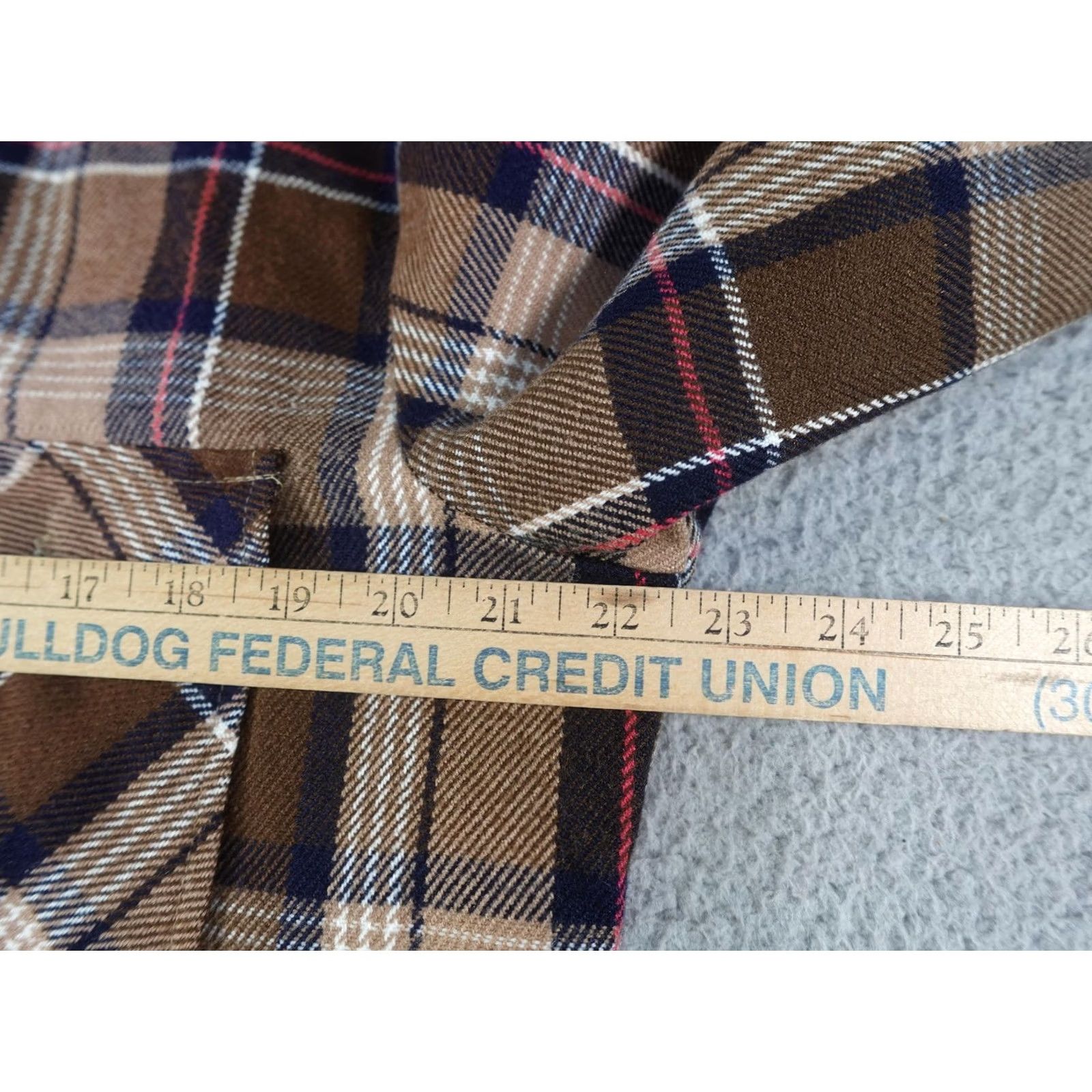 Lumberjack VINTAGE Lumber Jack Shacket Mens M Brown Plaid Quilted Flannel 90s Heavyweight Button-Up Size US M / EU 48-50 / 2 - 6 Thumbnail