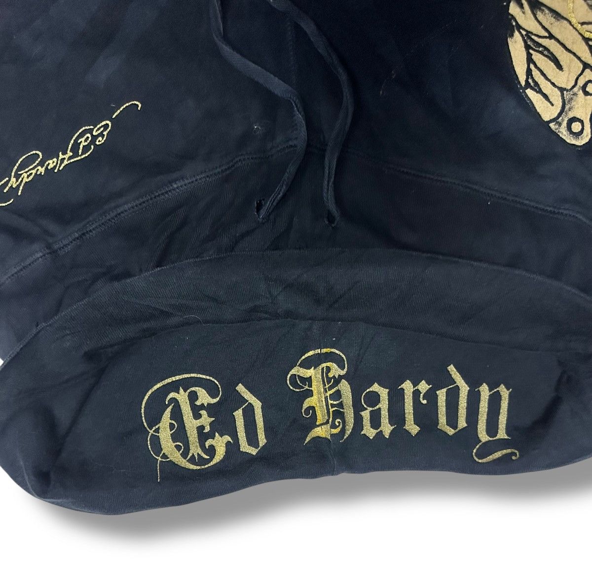 Ed Hardy Ed Hardy Vintage Shortpant Butterfly Embodied Faded Wash. Size US 30 / EU 46 - 8 Thumbnail