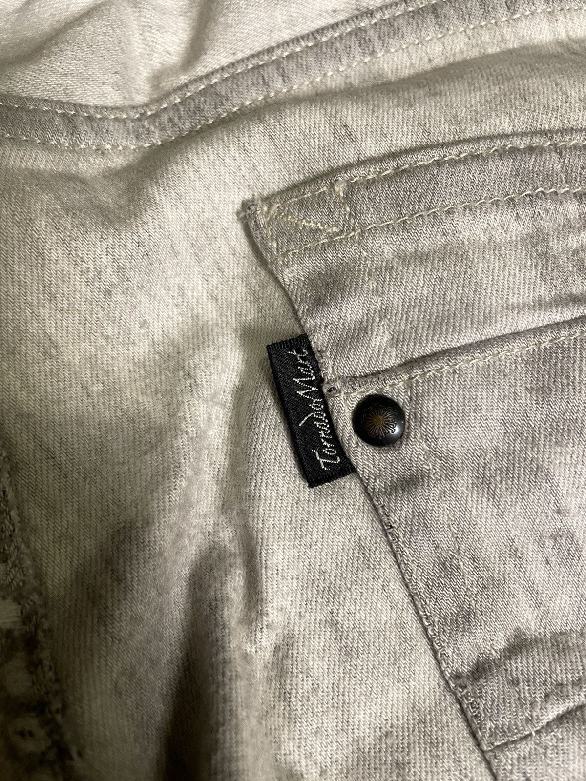 If Six Was Nine × Le Grande Bleu (L.G.B.) × Tornado Mart Tornado Mart Distressed Denim Size US 31 - 16 Thumbnail