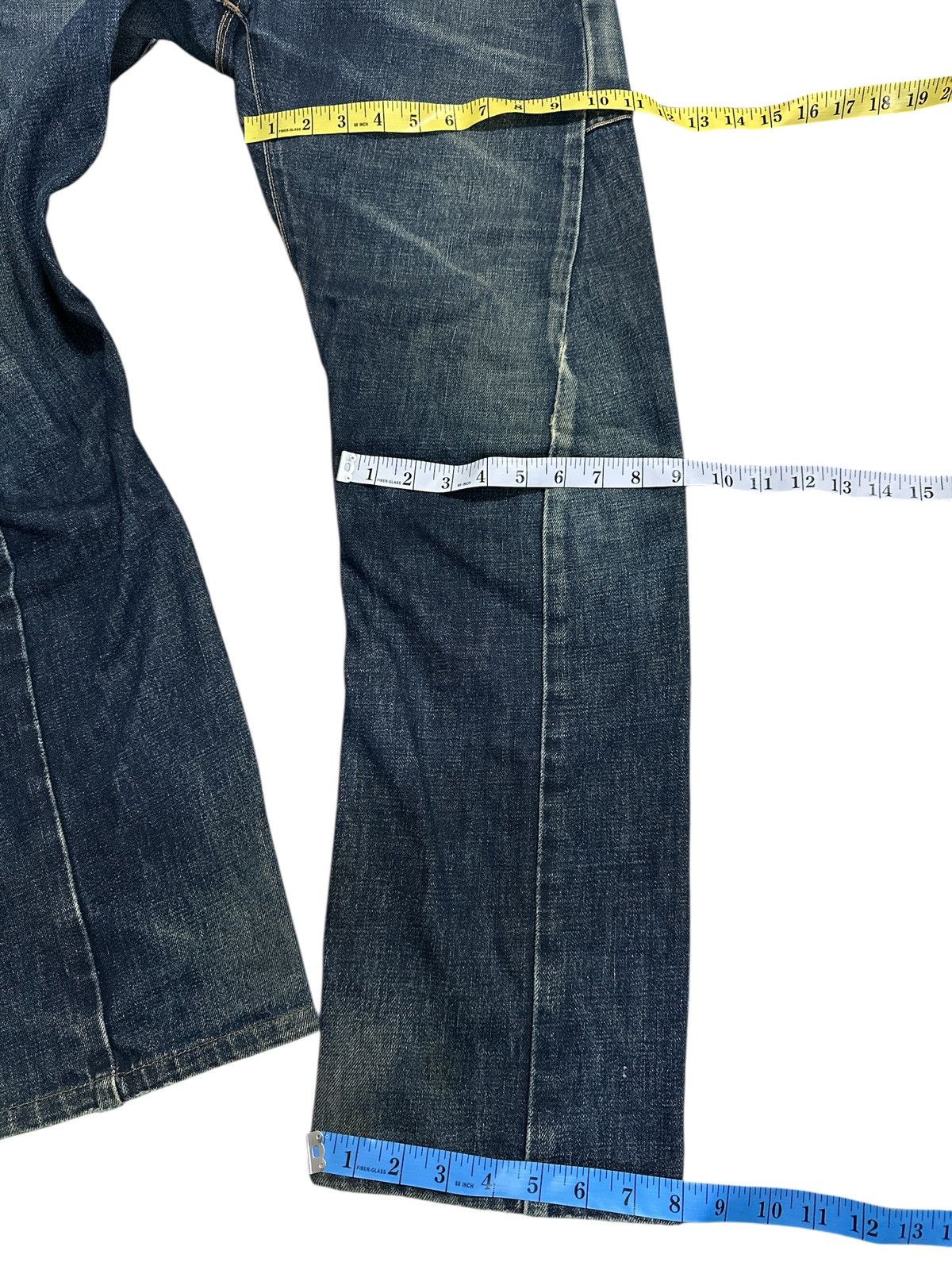 Kapital Vintage Edwin E Function Single Pocket Twist Legs . Size US 30 / EU 46 - 3 Thumbnail