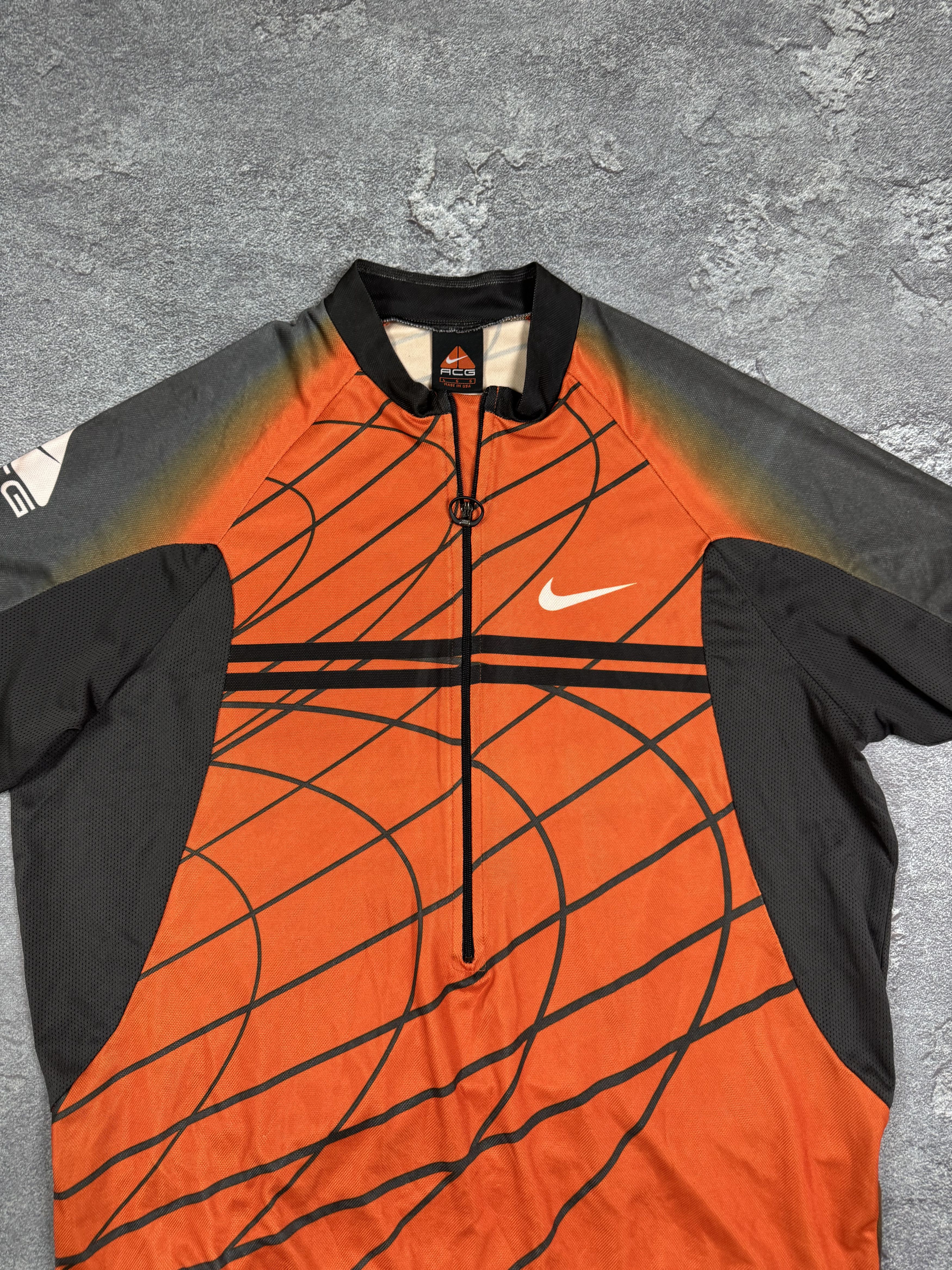 Nike ACG Nike ACG Basketball Cycle T-Shirt Tee Sports Size L Y2K 90s Size US L / EU 52-54 / 3 - 4 Thumbnail