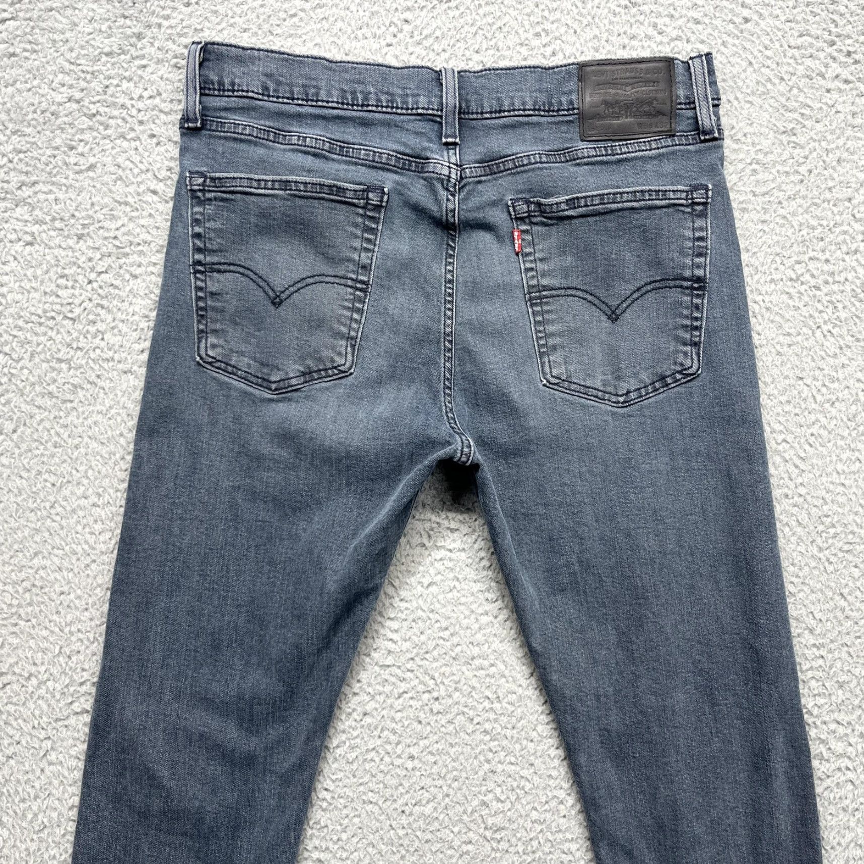 Levi's VINTAGE Levi's 510 Jeans Mens 36x32 Blue Medium Wash Slim Stretch Denim Size US 36 / EU 52 - 7 Thumbnail