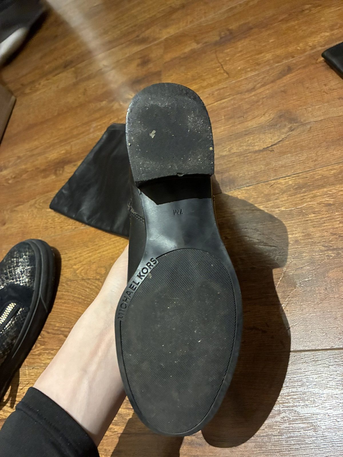 Michael Kors Mk leather boots Size US 7 / IT 37 - 3 Thumbnail