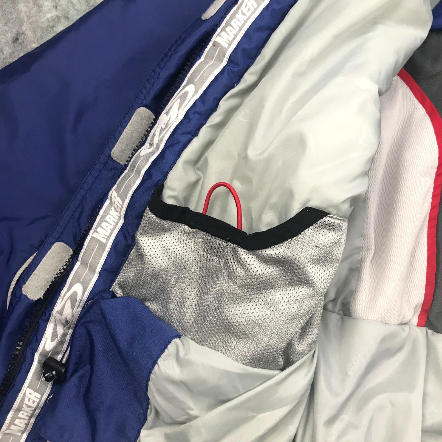 Barker Marker Womens Ski Jacket Size 12 Blue Winter Coat Packable Hood Vented Insulated Size XL / US 12-14 / IT 48-50 - 7 Thumbnail