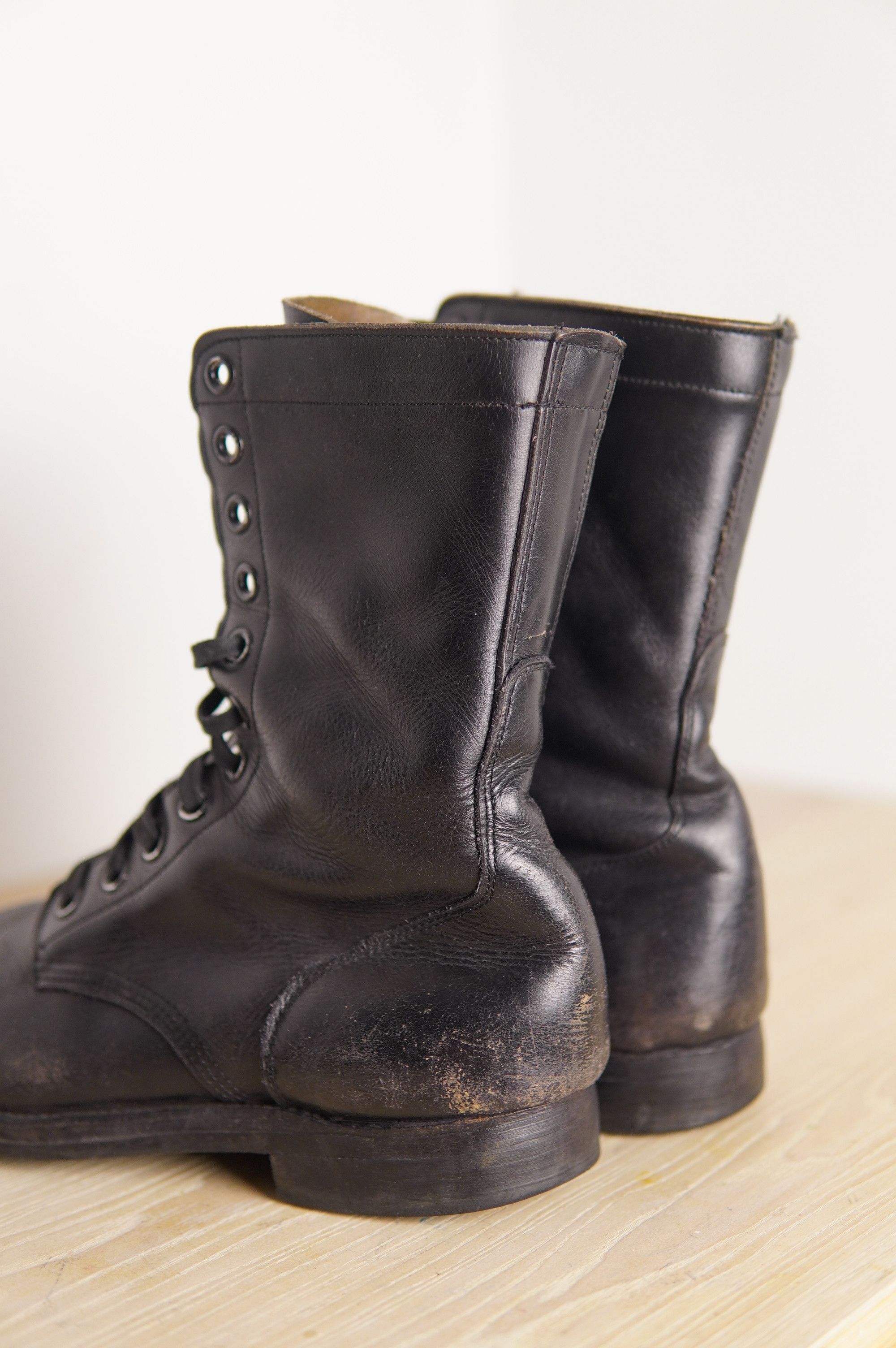 Vintage Vintage Rare 50s Korean War US Paratrooper Combat Boots Size US 10.5 / EU 43-44 - 3 Thumbnail
