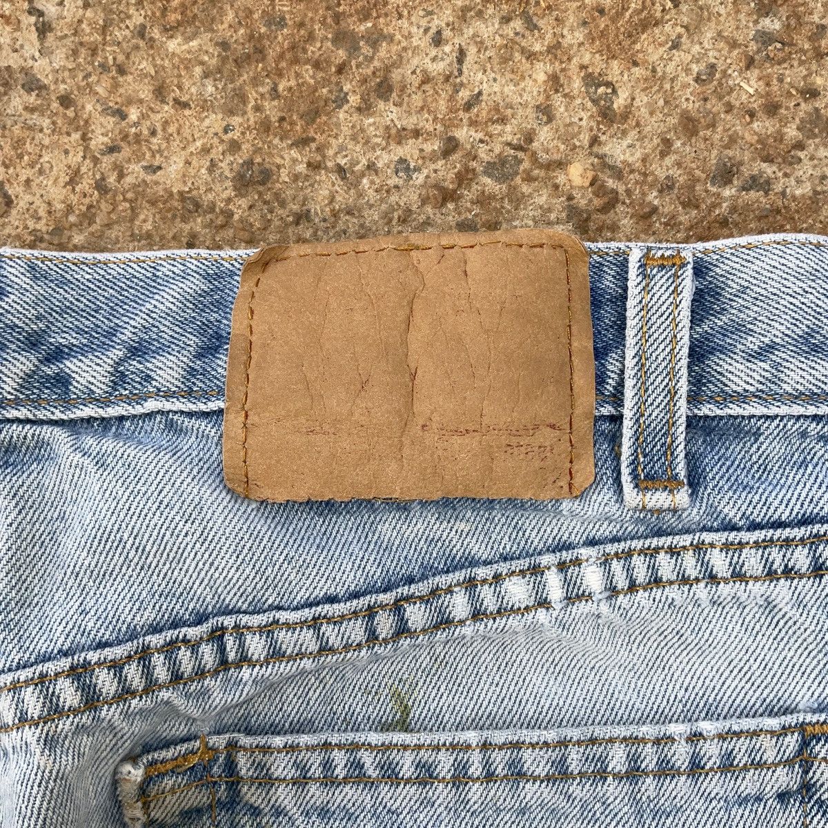 Levi's × Vintage Vintage Thrashed 90 Levi’s Made In USA 505 Denim Jean Pants Size US 34 / EU 50 - 12 Thumbnail