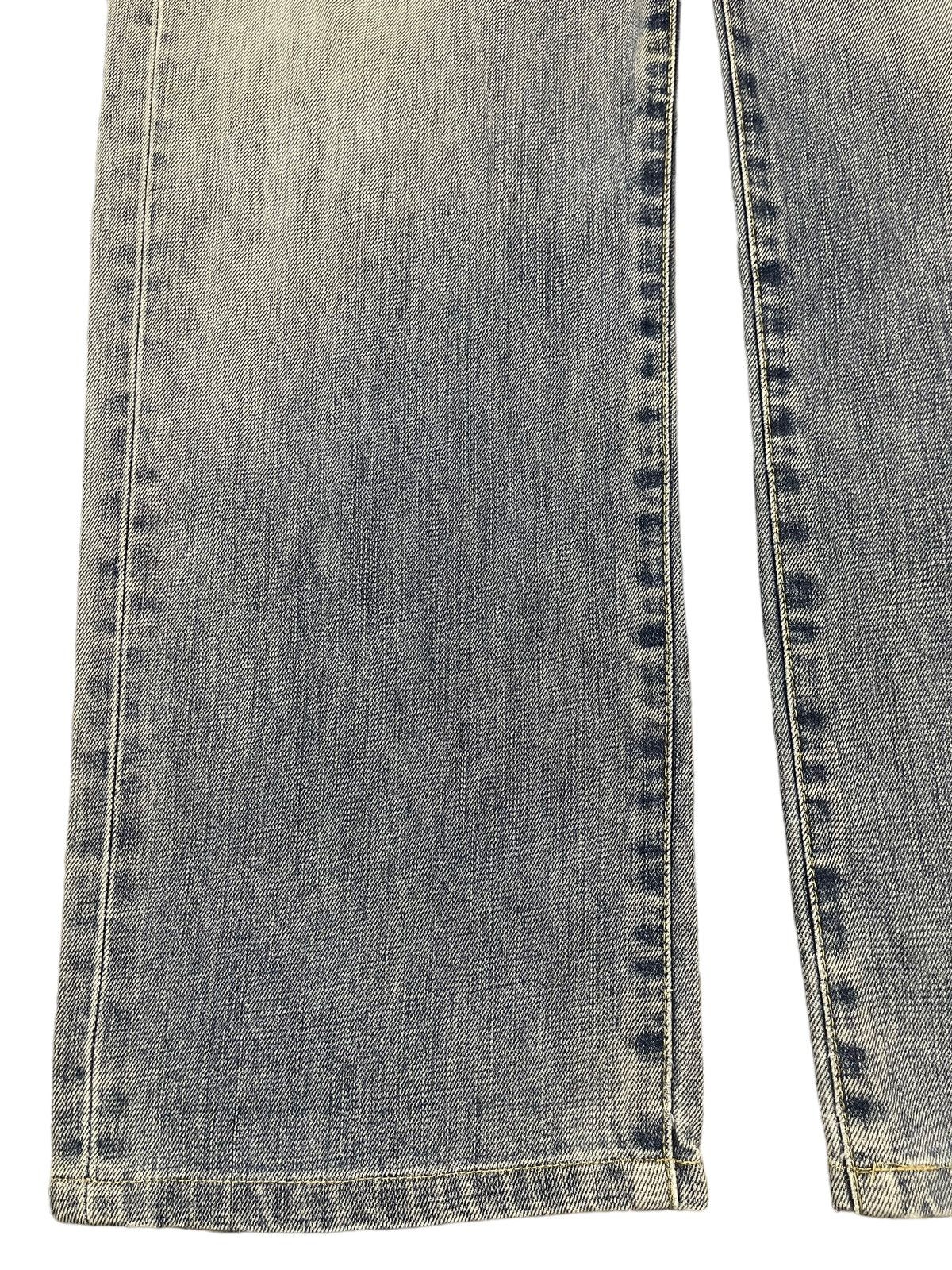 Uniqlo Vintage Japanese Uniqlo Blue Wash Style Distress Baggy Jeans Size US 34 / EU 50 - 5 Thumbnail