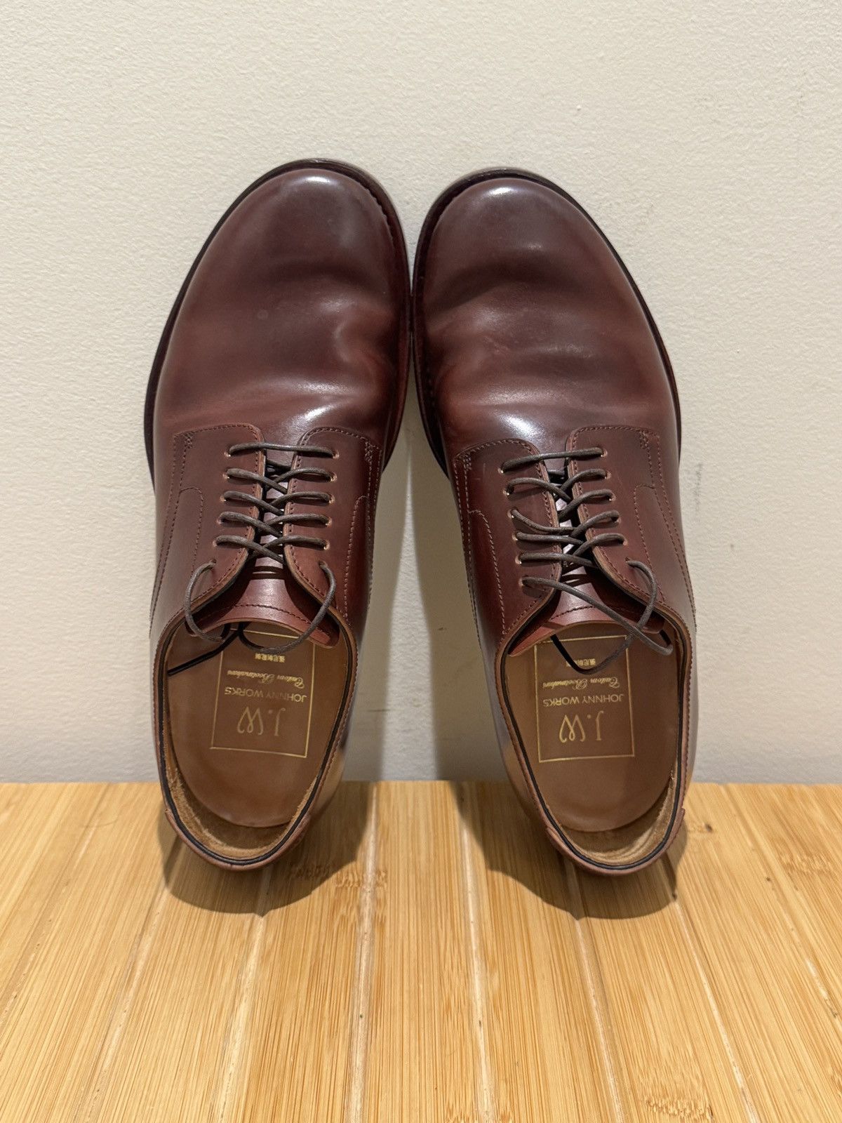 Other JohnnyWorks M43 Derby Shoe Brown Shell Cordovan 6UK/6.5US Size US 6.5 / EU 39-40 - 8 Thumbnail