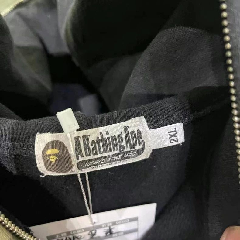 Bape Bape Collaboration Shark Camo Zip Hoodie-2508 Size US XXL / EU 58 / 5 - 3 Thumbnail