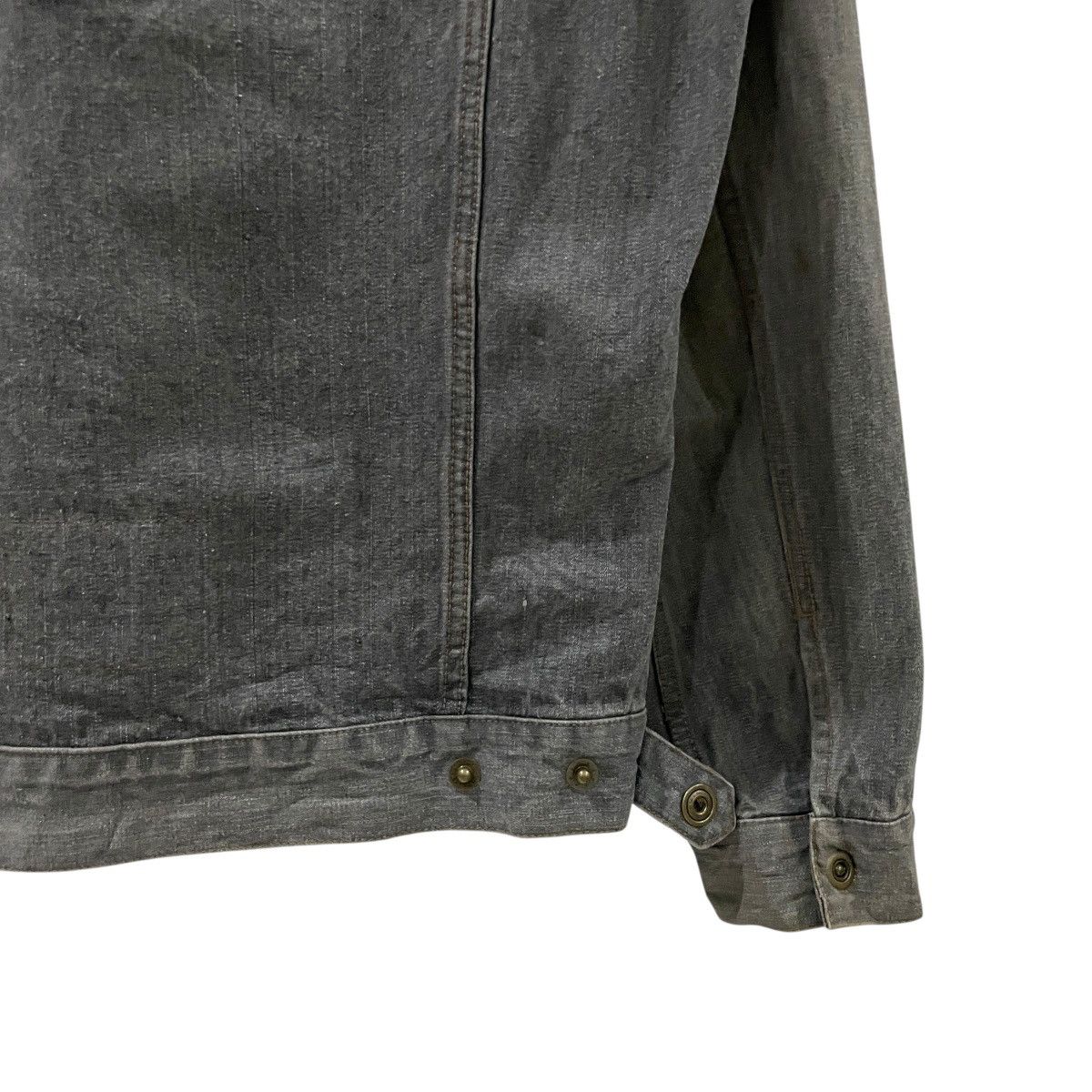 PPFM Vintage 90s PPFM Ch!c Sediotinaries Skulls Denim Jacket Size US M / EU 48-50 / 2 - 2 Thumbnail