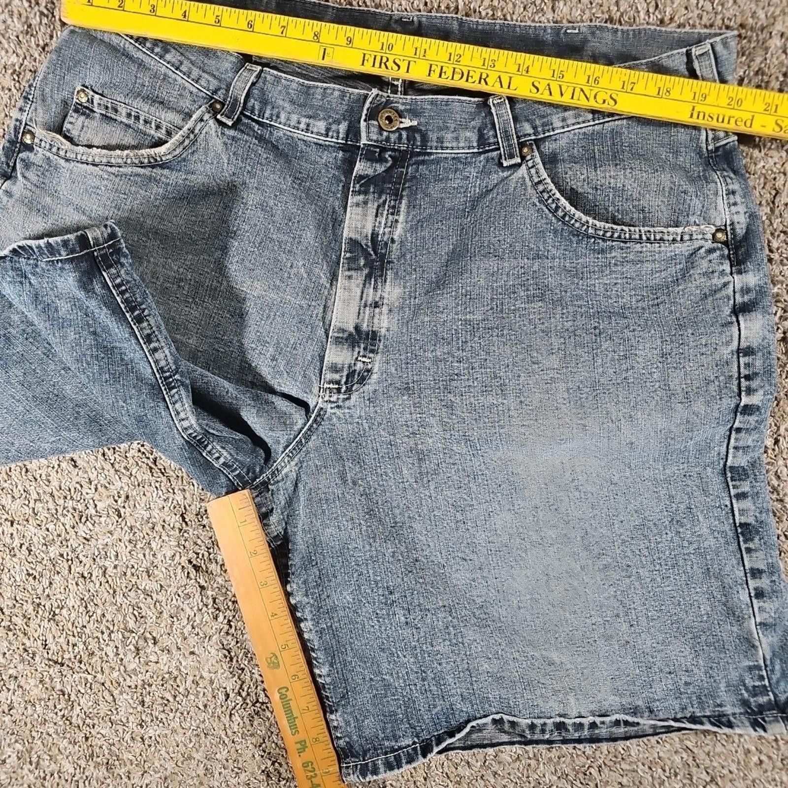 Lee LEE Loose Dungarees Jean Shorts Sz 40 Size US 40 / EU 56 - 5 Thumbnail