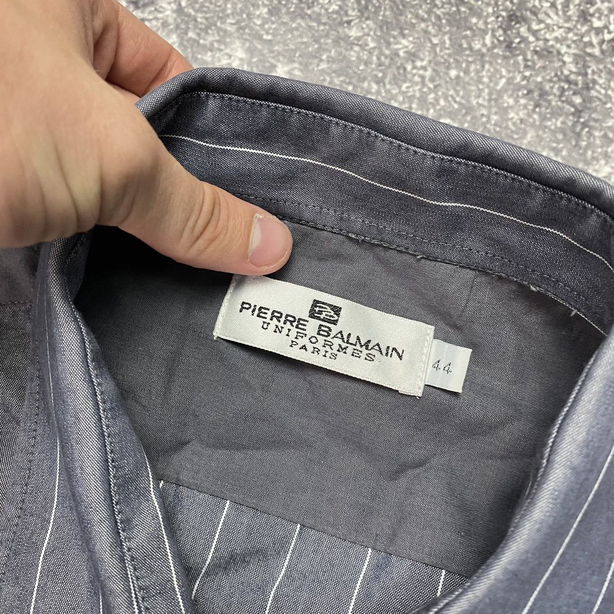 Balmain × Pierre Balmain Vintage Pierre Balmain Uniform Paris 90’s shirt Size US XL / EU 56 / 4 - 9 Thumbnail