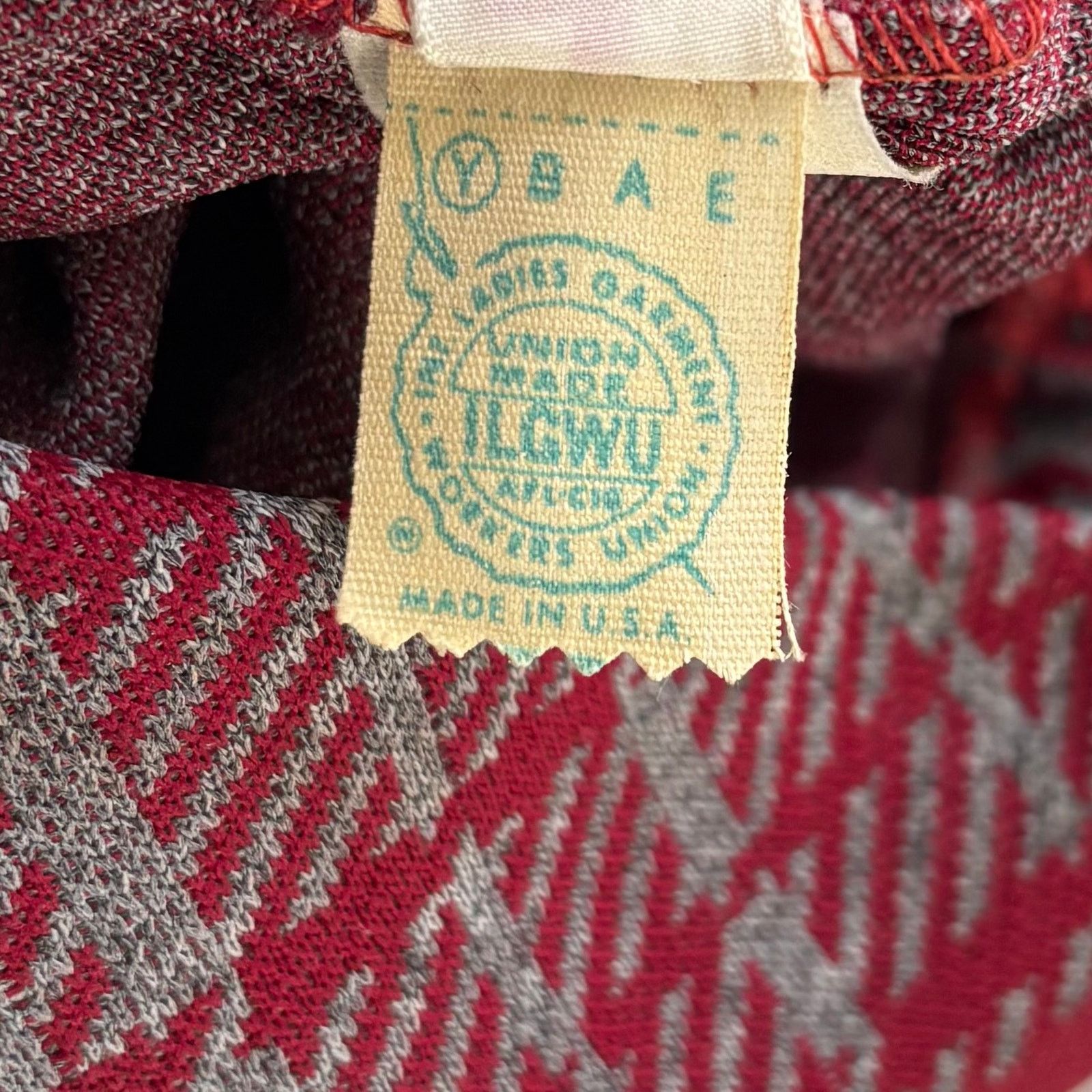 Other Vintage Zio by Youngja Red Gray Plaid A-Line Skirt 11/12 Size 28" / US 6 / IT 42 - 5 Thumbnail