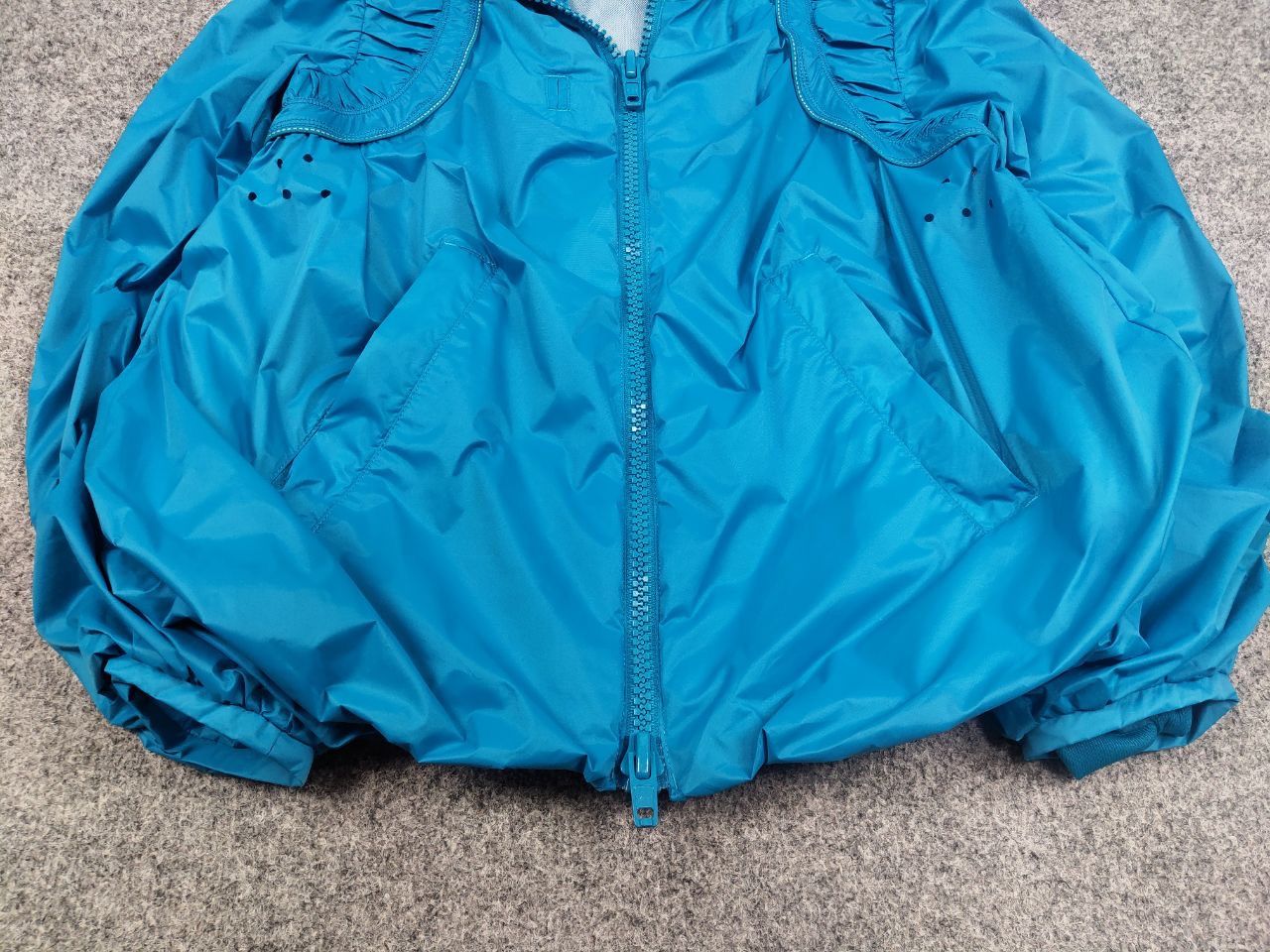 Adidas × Stella McCartney Adidas x Stella Mccartney Oversized Light Zip Hoodie Jacket Size XS / US 0-2 / IT 36-38 - 5 Thumbnail
